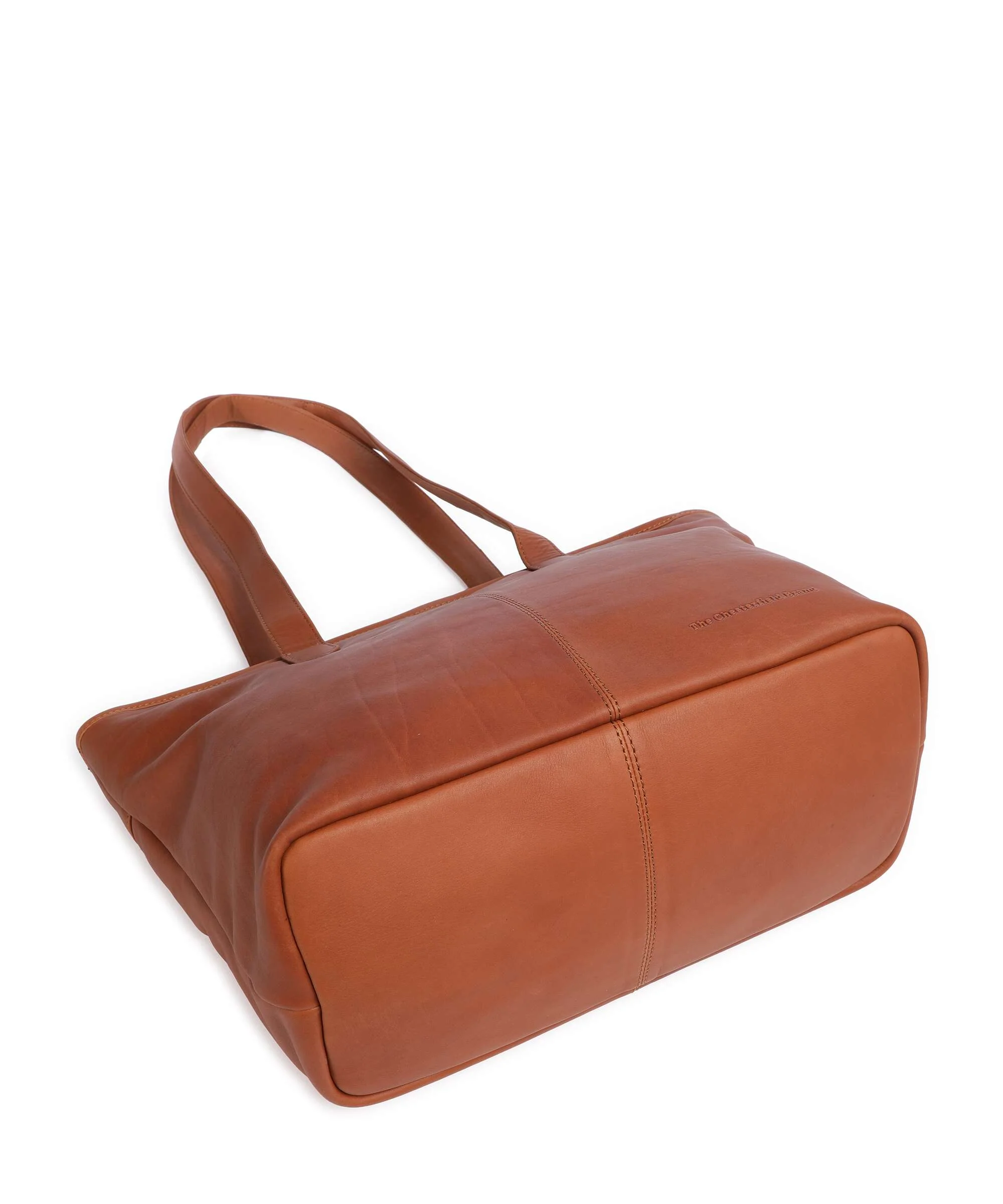 The Chesterfield Brand Cow Wax Pull Up Monza Torba na zakupy cognac - Image 4