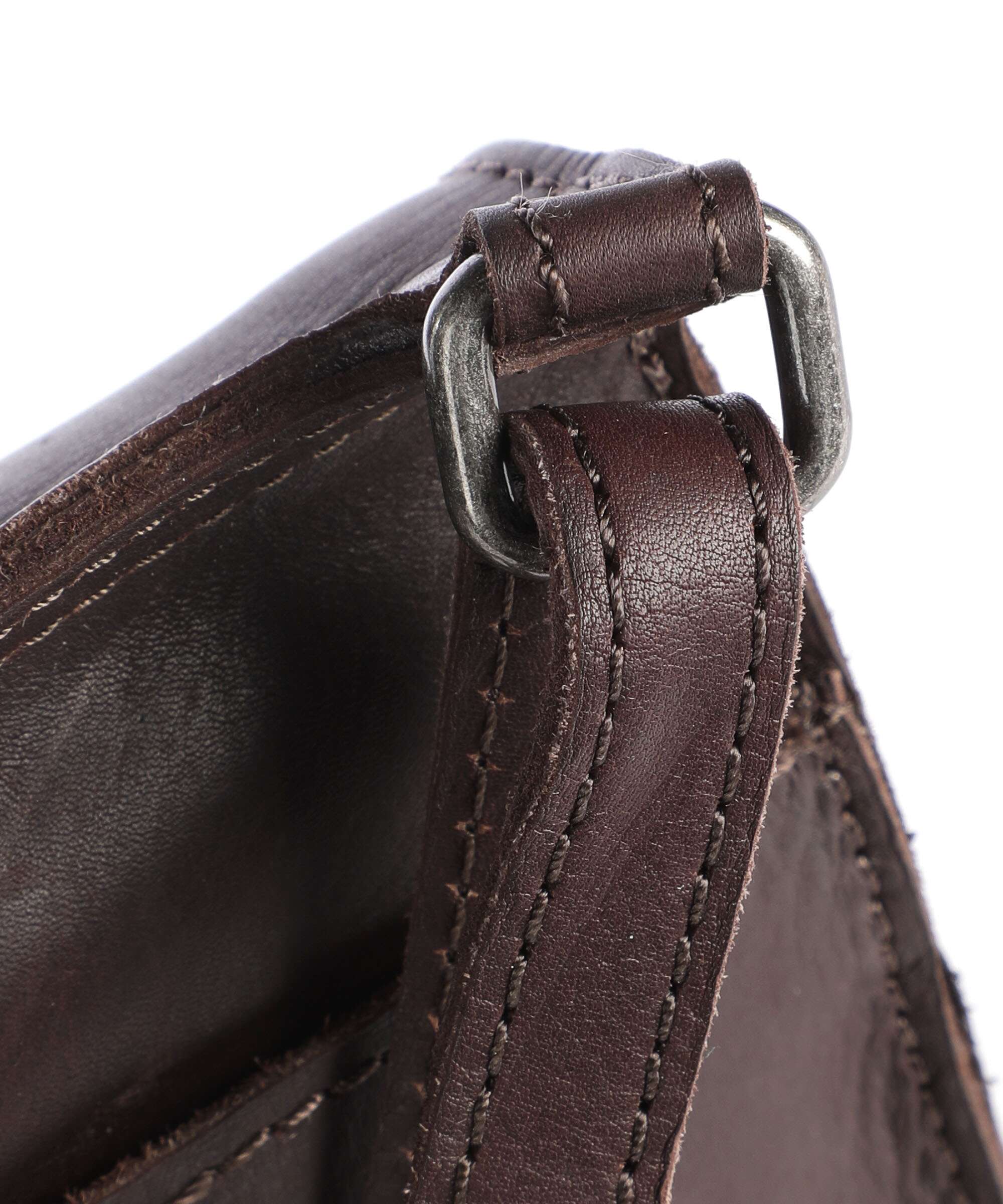 The Chesterfield Brand Cow Wax Pull Up Nebra Torebka na telefon brown - Image 5