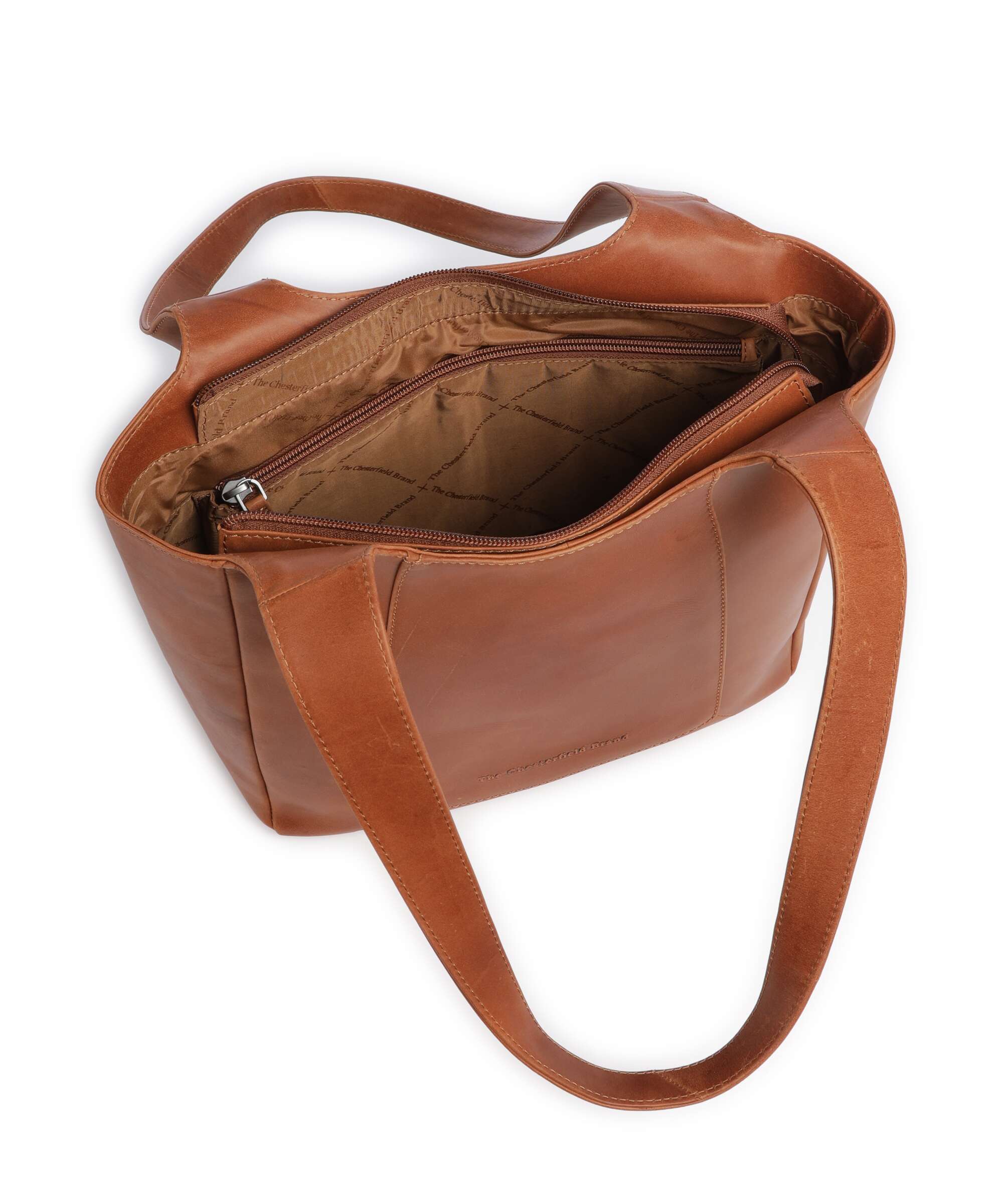 The Chesterfield Brand Cow Wax Pull Up Tofino Torba na zakupy cognac - Image 5