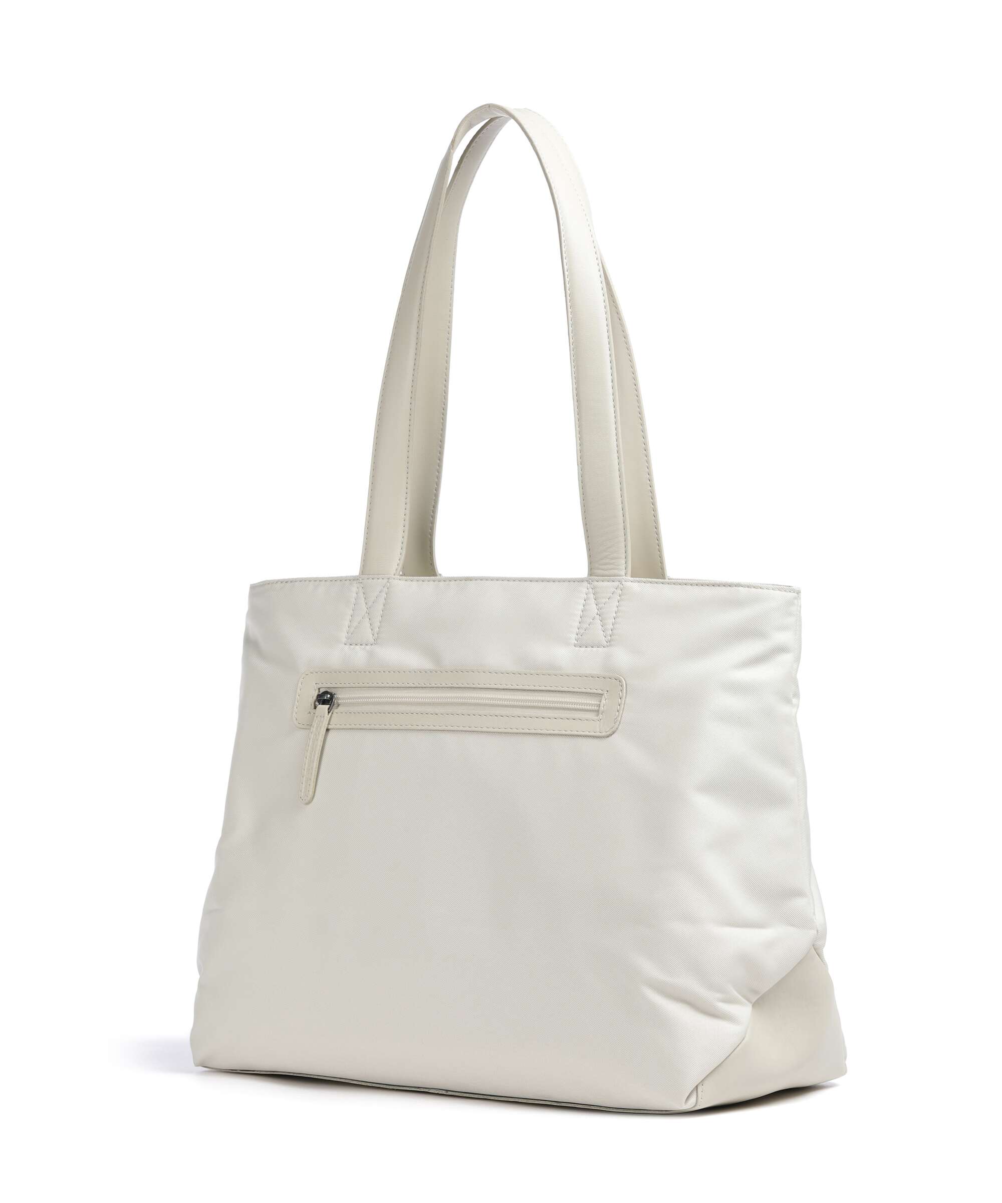 The Chesterfield Brand Nylon Wax Pull Up Otta Torba na zakupy off white - Image 2