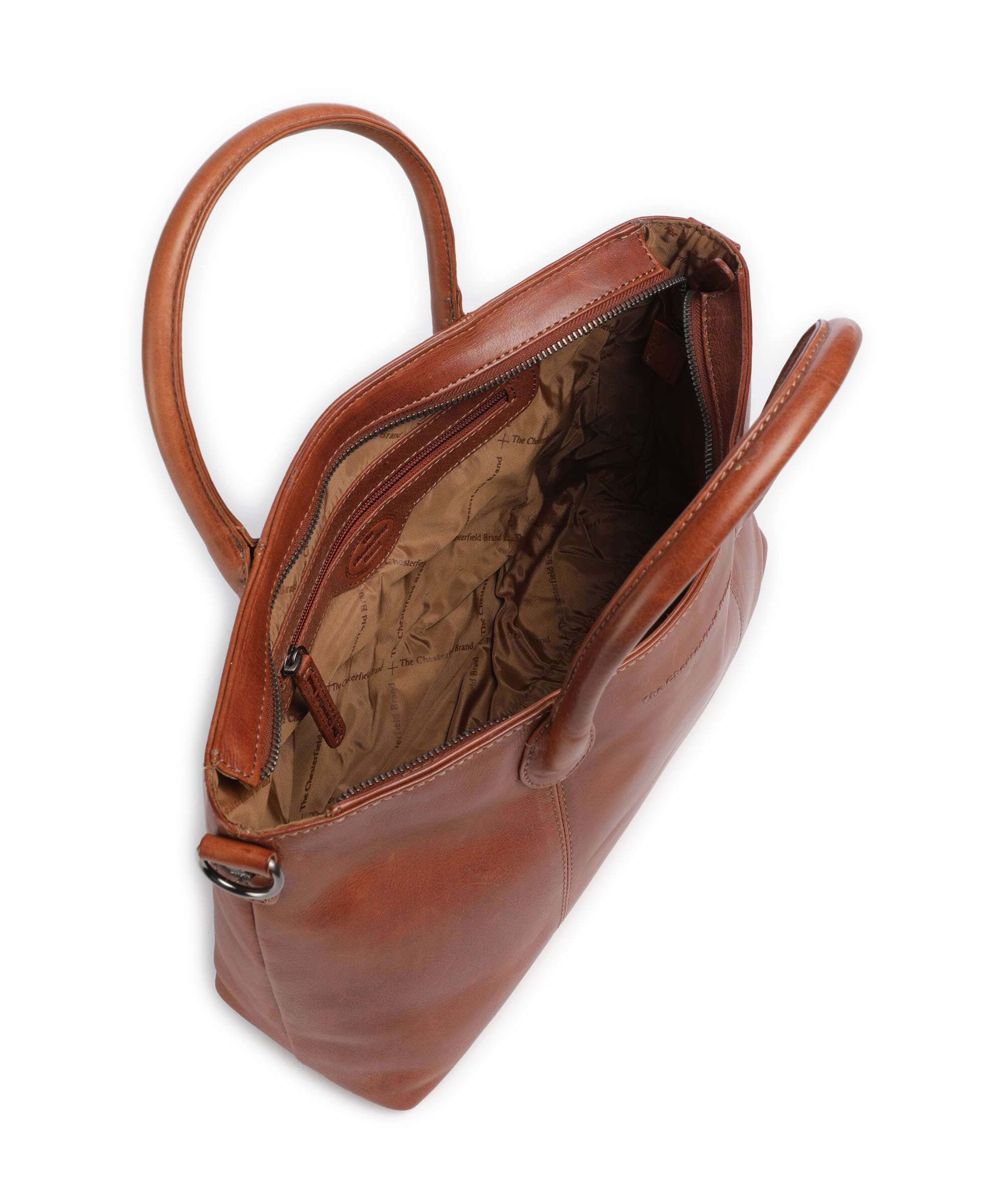 The Chesterfield Brand Pergamino Torba na zakupy cognac - Image 5