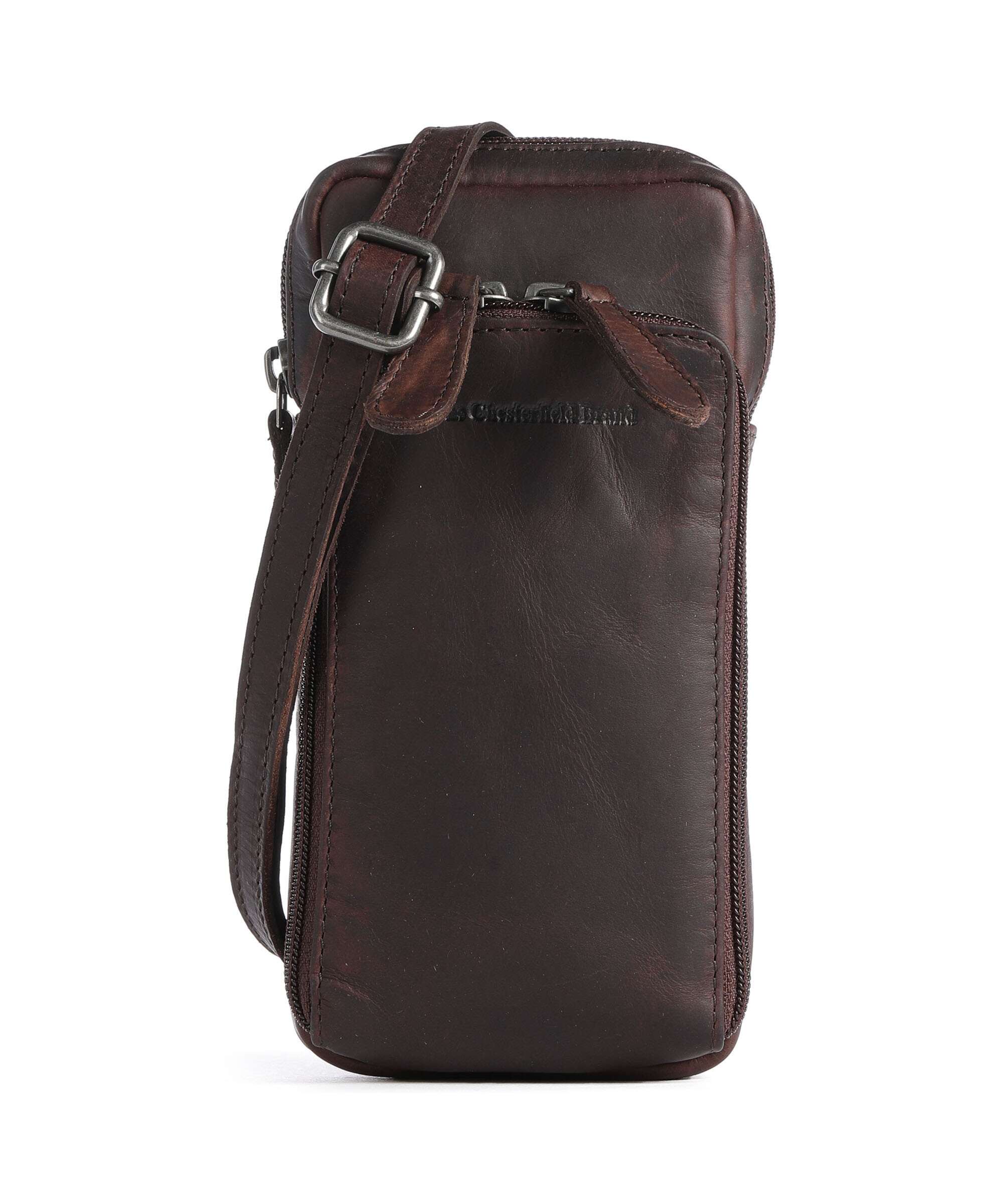 The Chesterfield Brand Valdes Torebka na telefon brown
