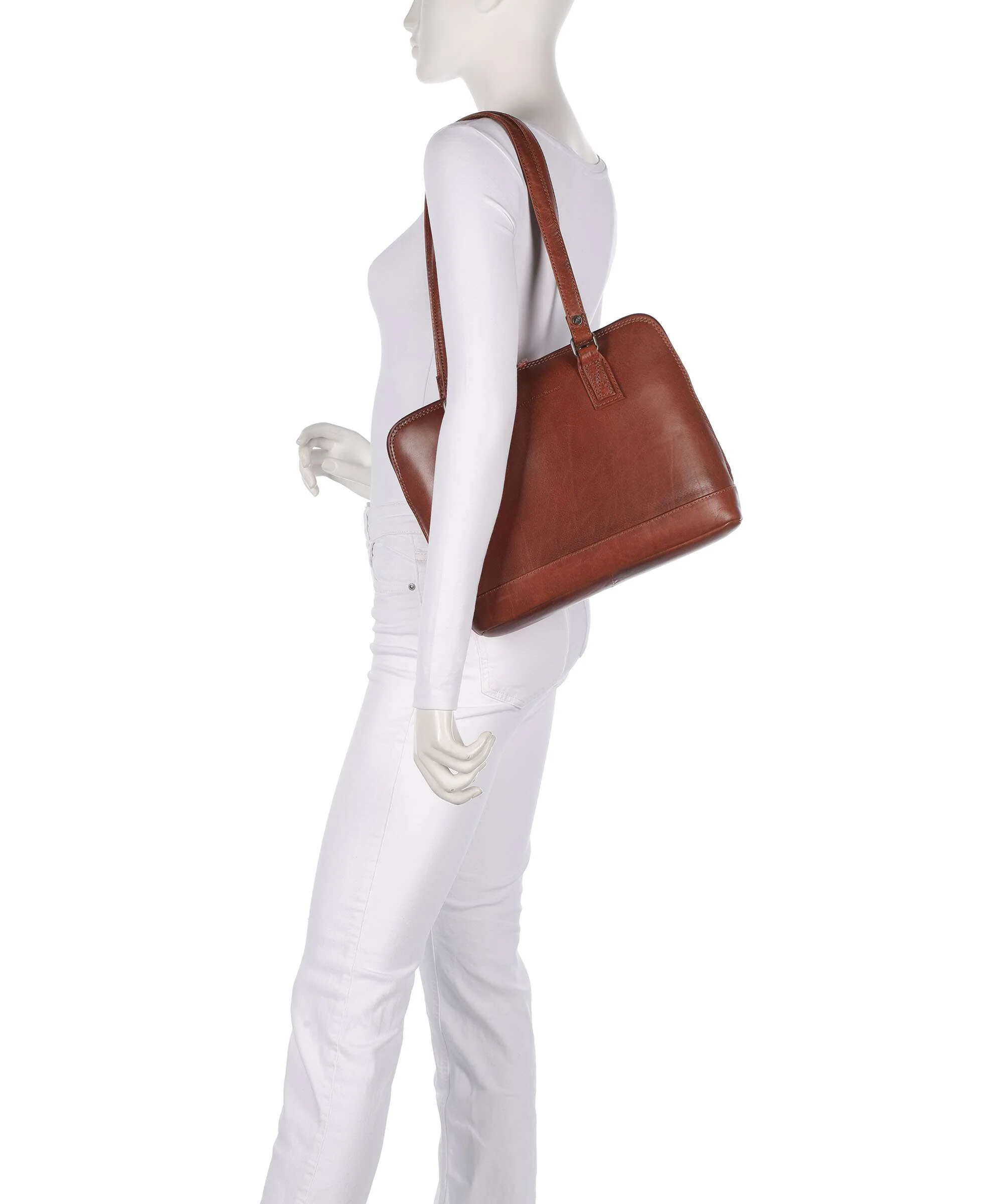 The Chesterfield Brand Viamonte Torba na zakupy cognac - Image 3