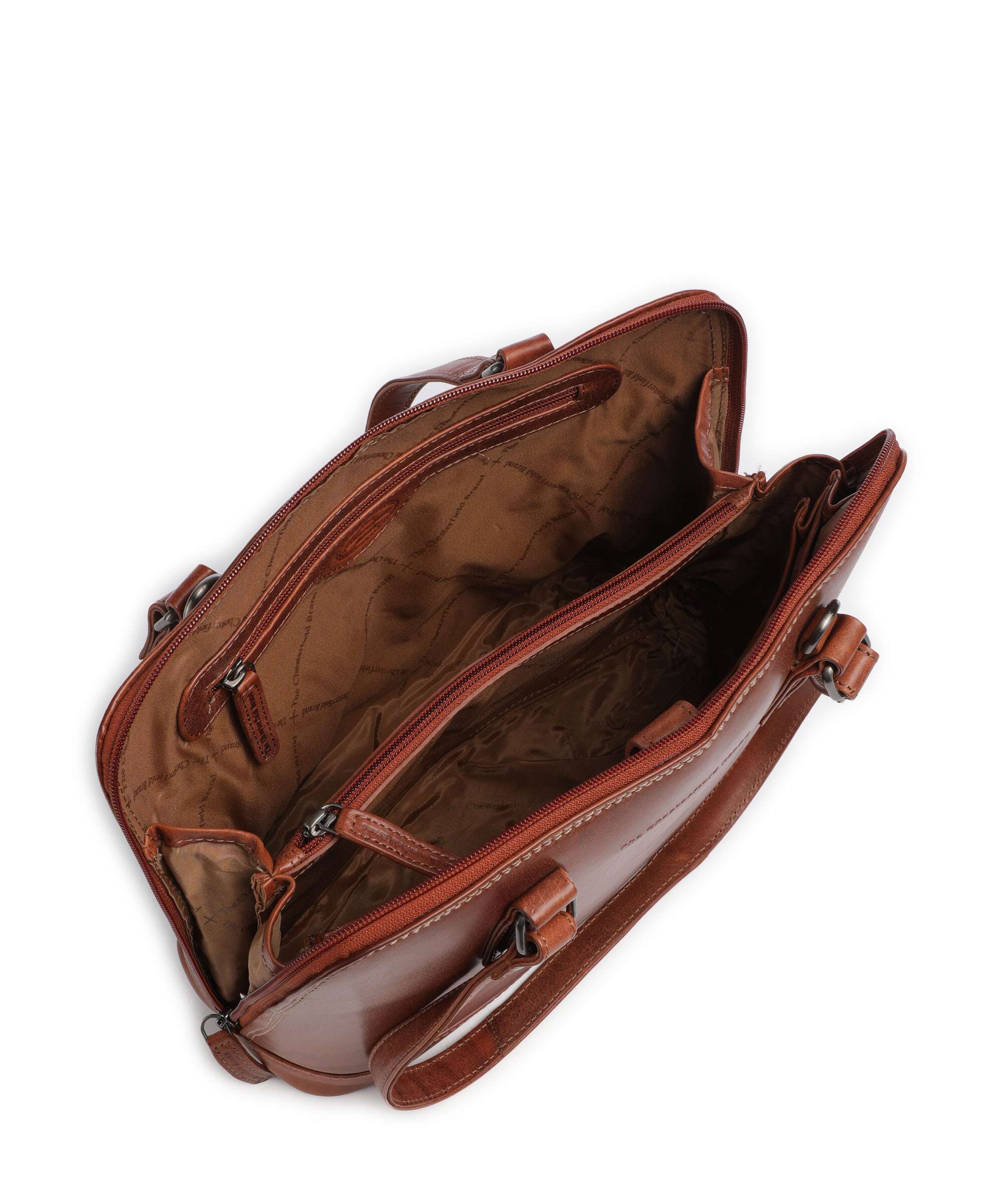The Chesterfield Brand Viamonte Torba na zakupy cognac - Image 5