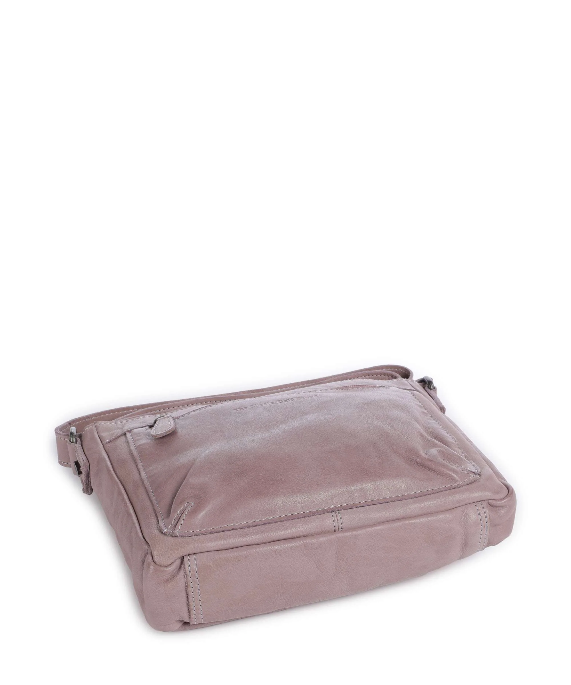 The Chesterfield Brand Washed Waxed Cow Aston Torba przez ramię lavender lila - Image 5