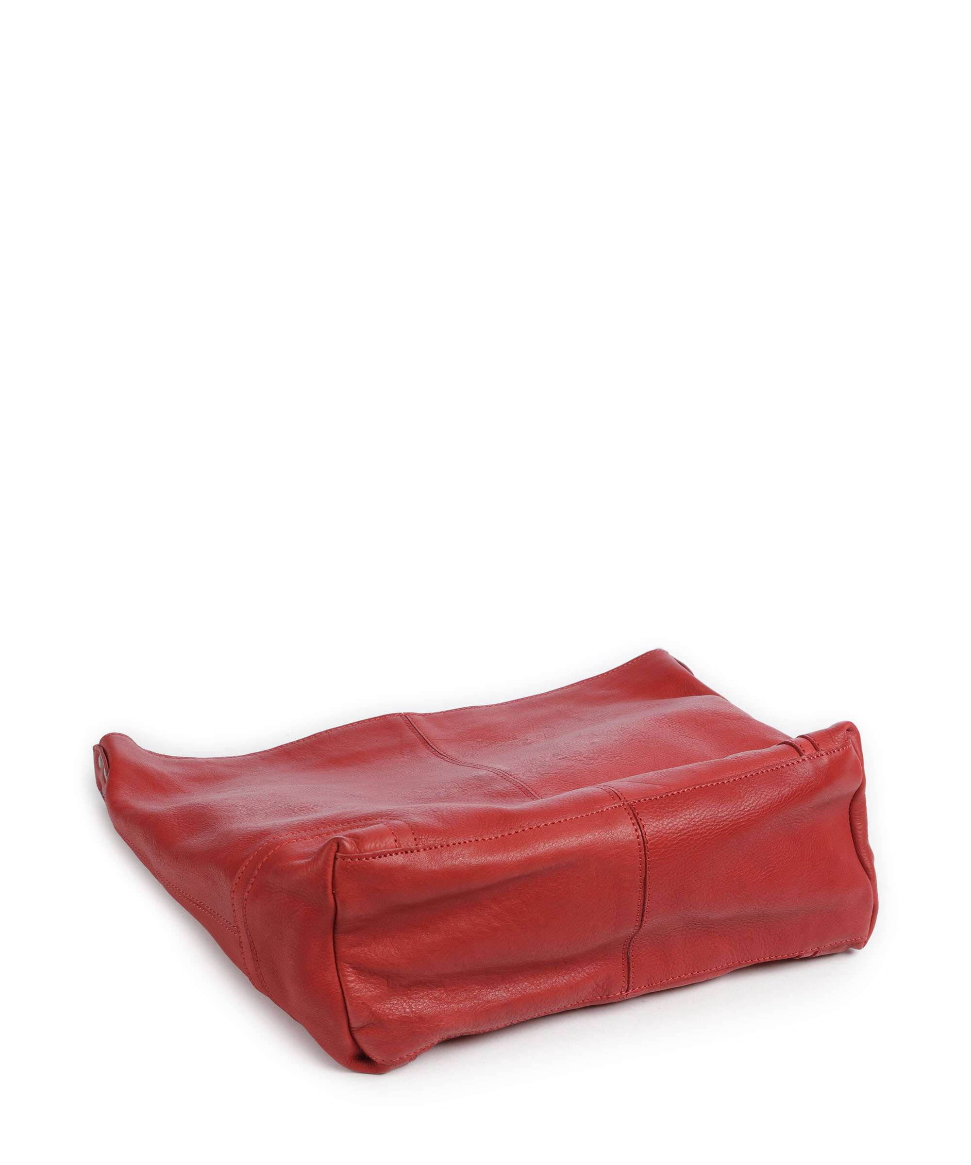 The Chesterfield Brand Washed Waxed Cow Bolivia Torebka worek red - Image 5
