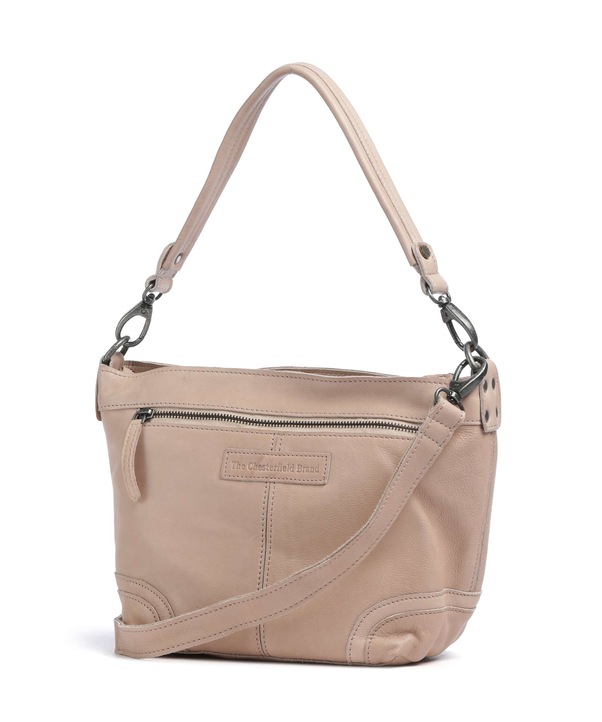 The Chesterfield Brand Washed Waxed Cow Lucy Torba na ramię beige - Image 2