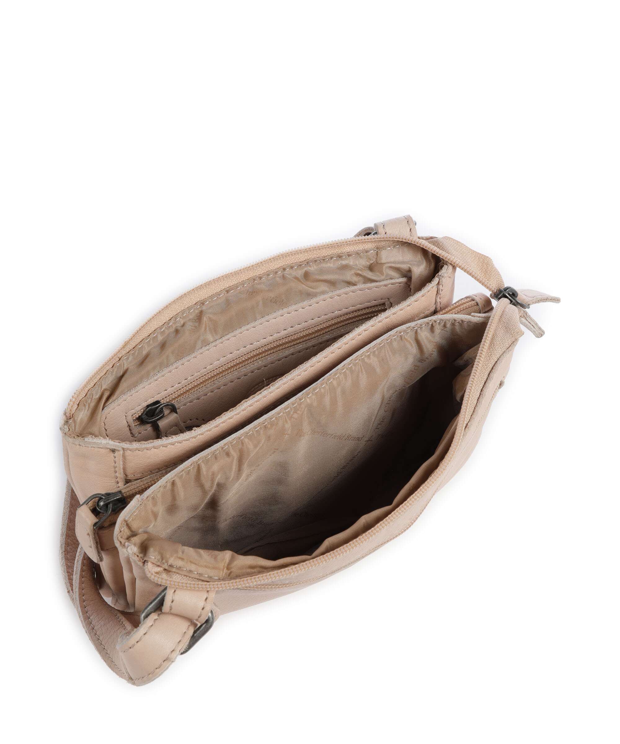 The Chesterfield Brand Washed Waxed Cow Osaka Torba przez ramię beige - Image 6