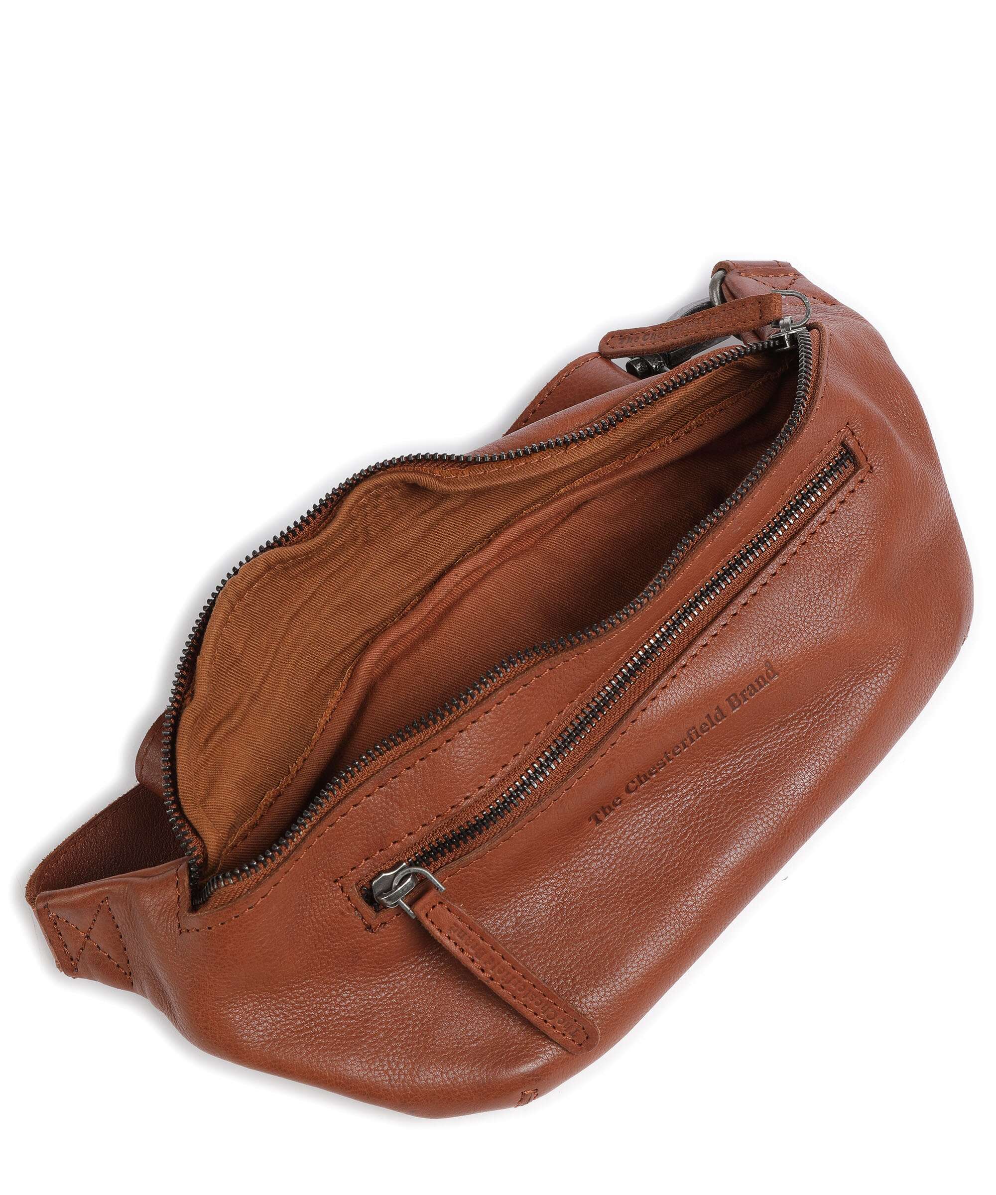 The Chesterfield Brand Washed Waxed Cow Severo Saszetka nerka cognac - Image 6