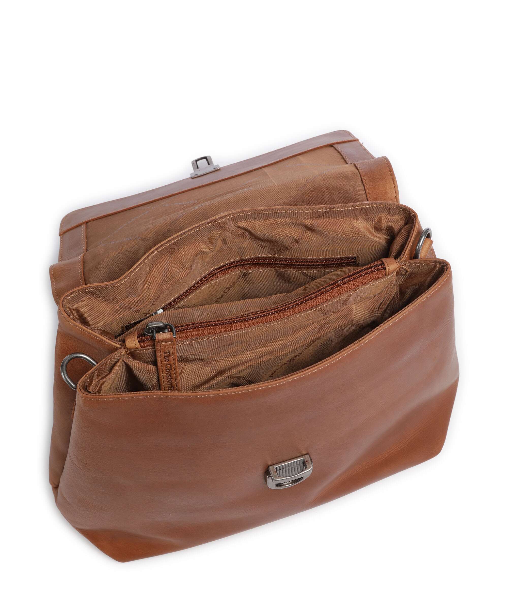 The Chesterfield Brand Wax Pull Up Cow Angera Torebka cognac - Image 6