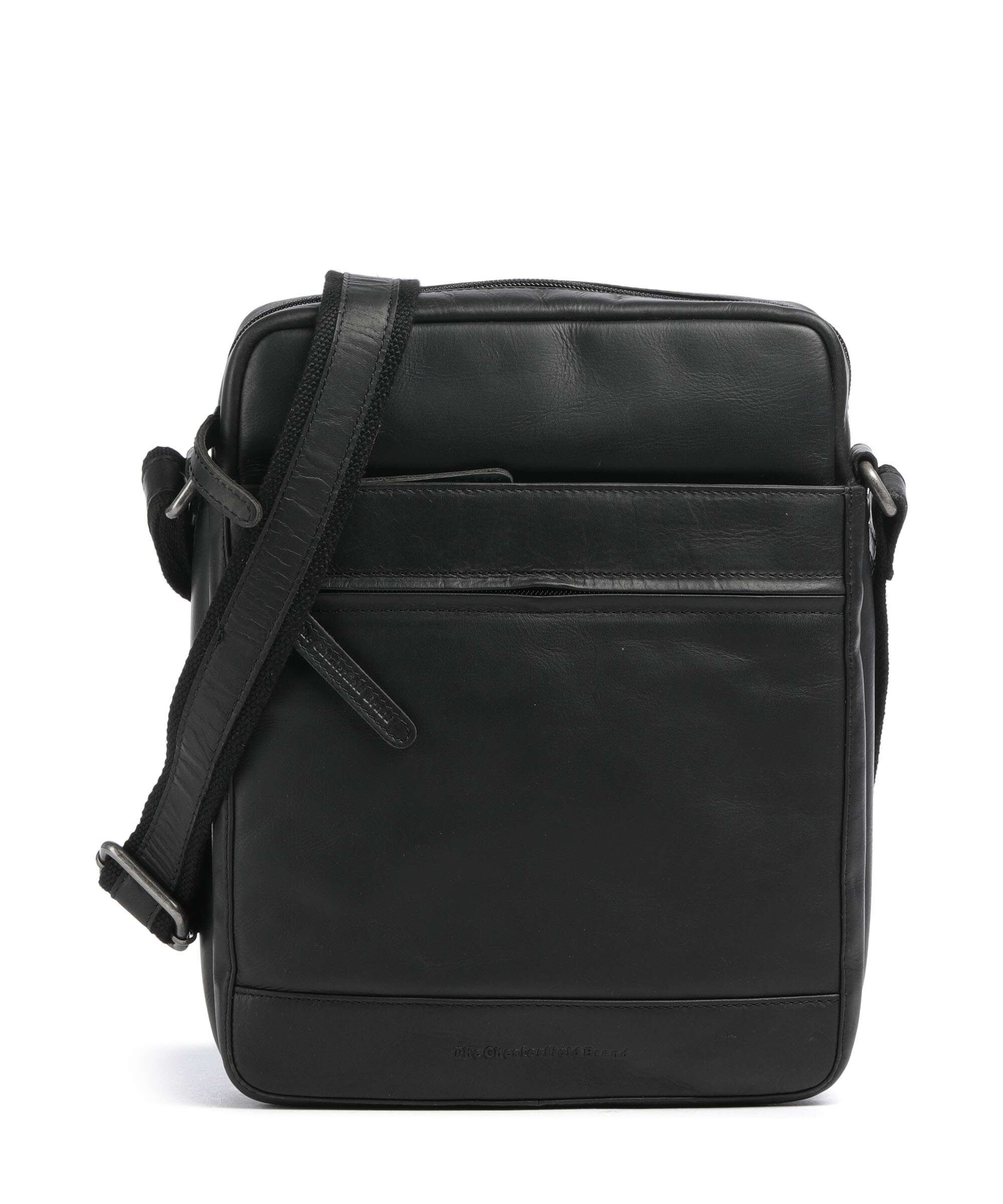 The Chesterfield Brand Wax Pull Up Cow Anzora Torba przez ramię black