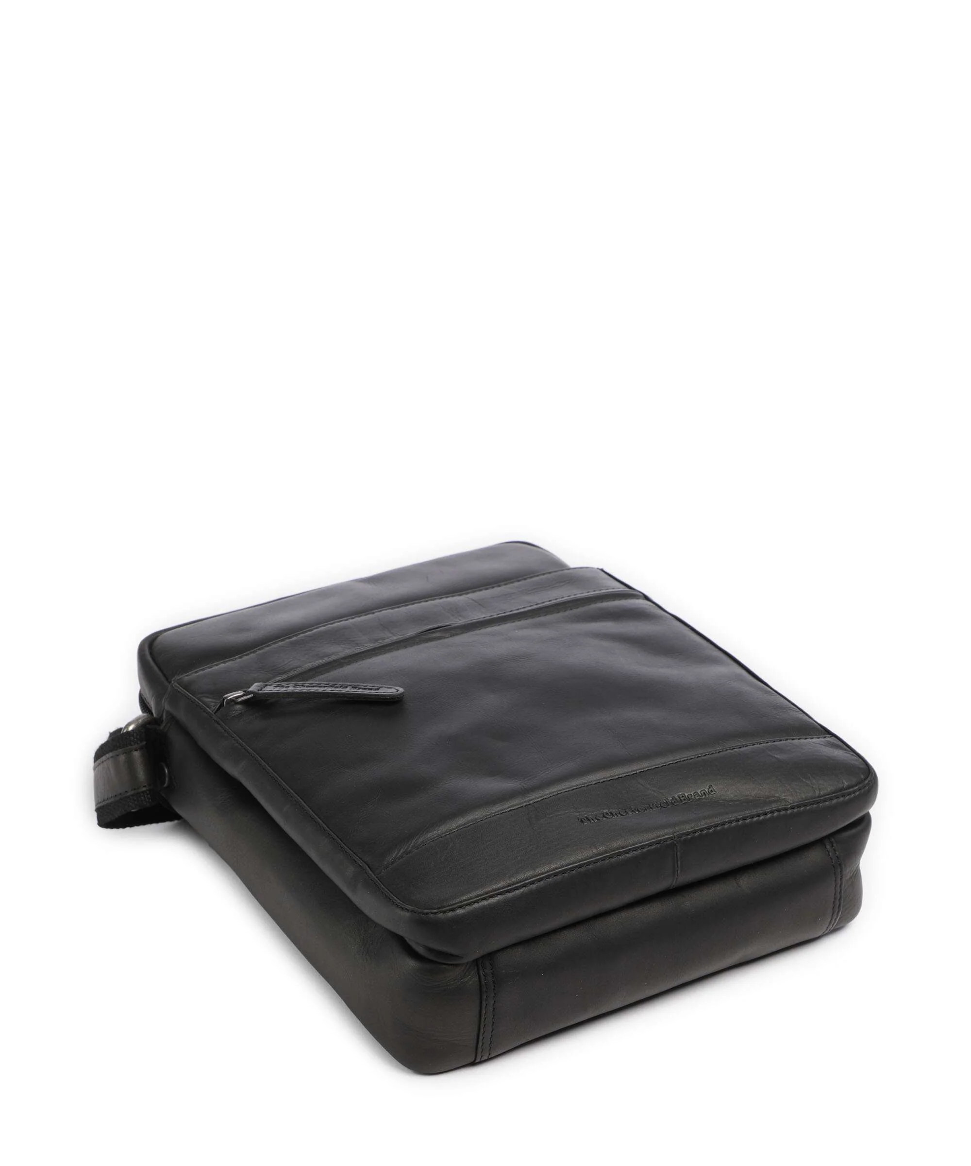 The Chesterfield Brand Wax Pull Up Cow Anzora Torba przez ramię black - Image 5
