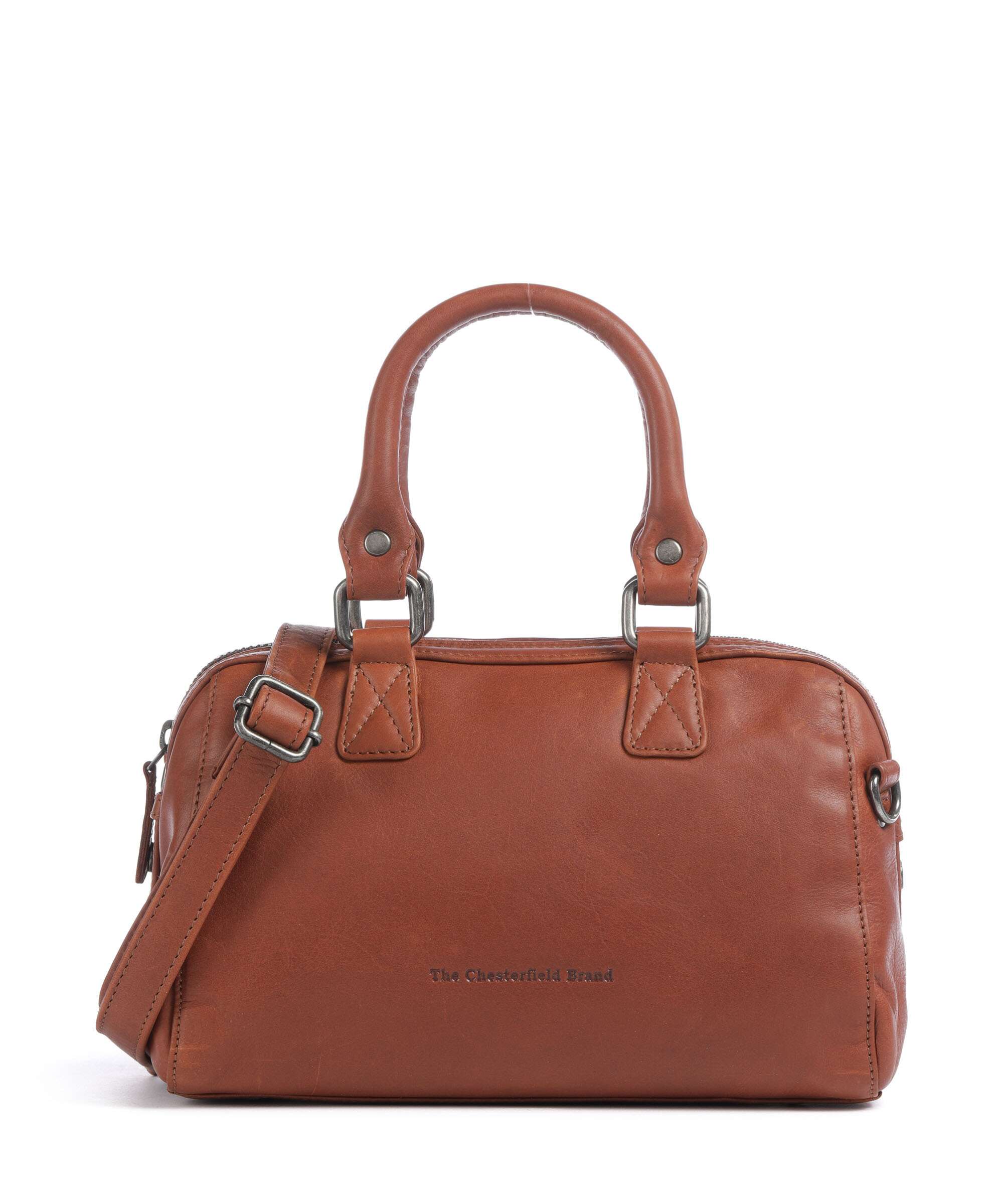 The Chesterfield Brand Wax Pull Up Cow Dalford Torebka cognac