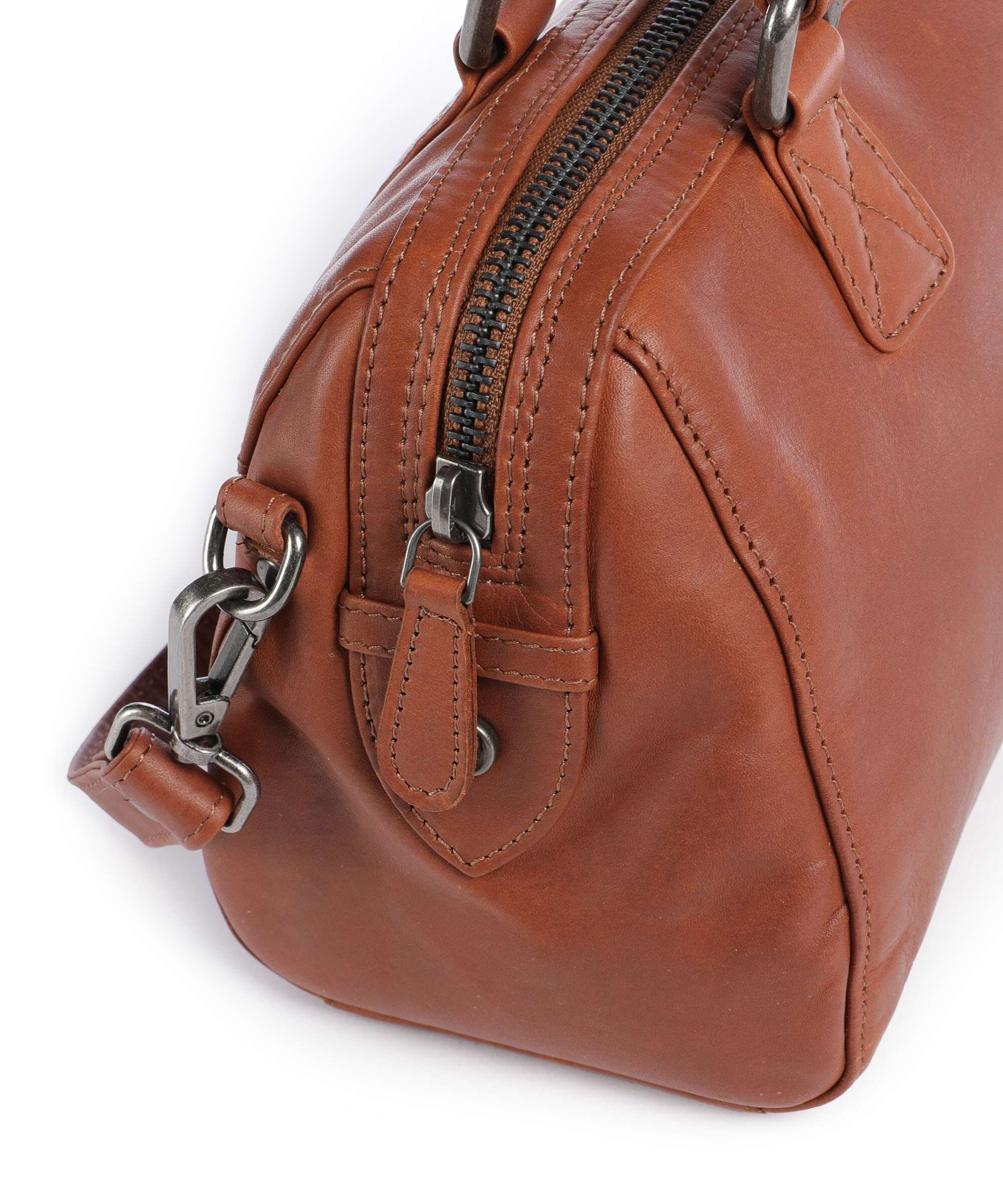 The Chesterfield Brand Wax Pull Up Cow Dalford Torebka cognac - Image 4