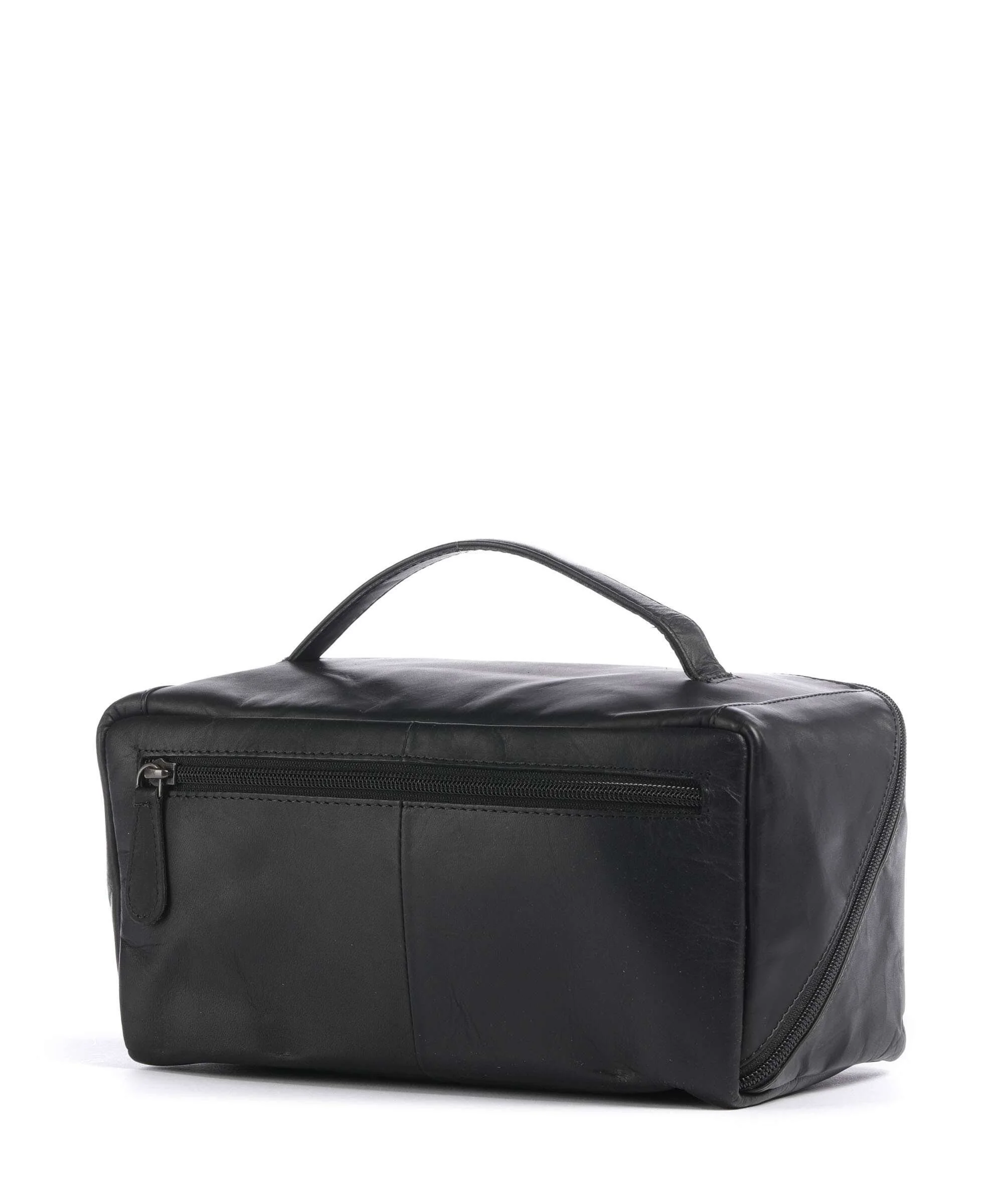 The Chesterfield Brand Wax Pull Up Cow Elmia Torby toaletowe black - Image 2