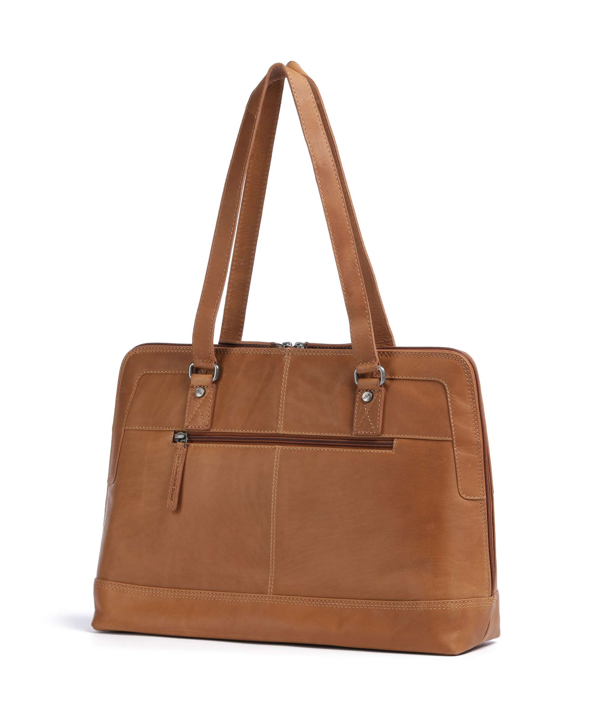 The Chesterfield Brand Wax Pull Up Cow Elvar Torba na ramię cognac - Image 2