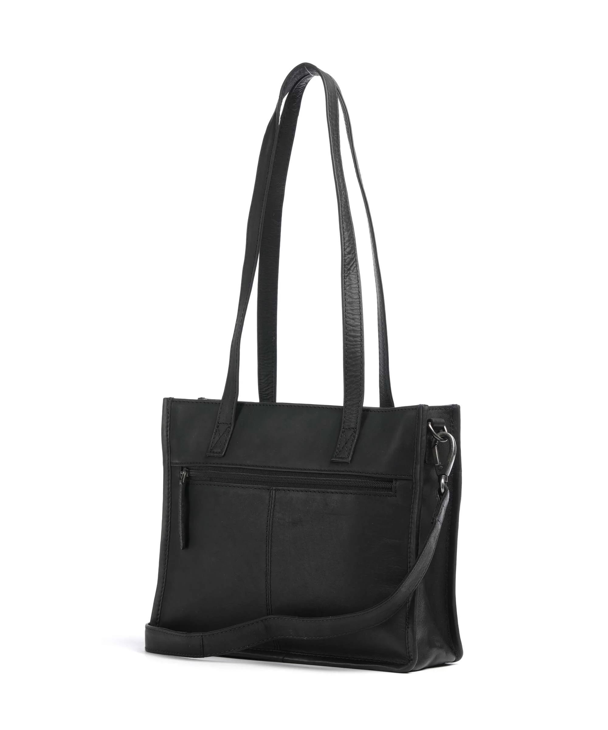 The Chesterfield Brand Wax Pull Up Cow Estella Torba na zakupy black - Image 2