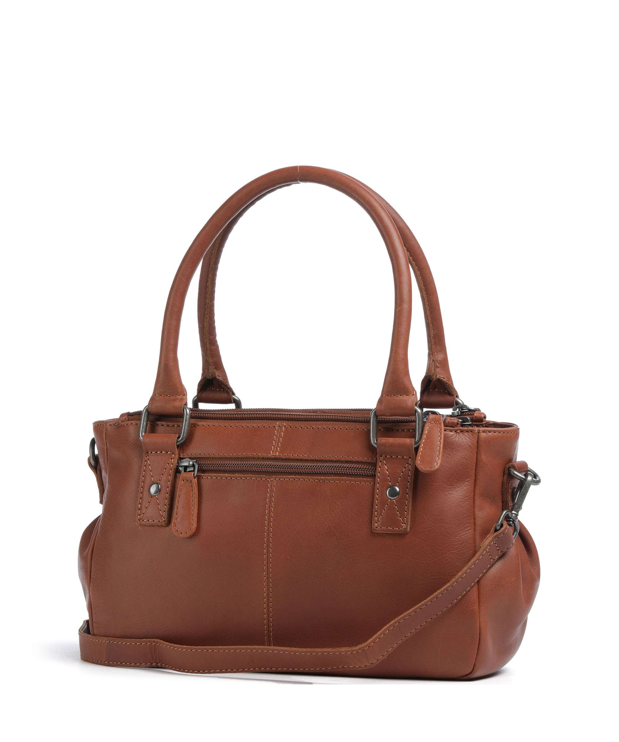 The Chesterfield Brand Wax Pull Up Cow Fenja Torebka cognac - Image 2