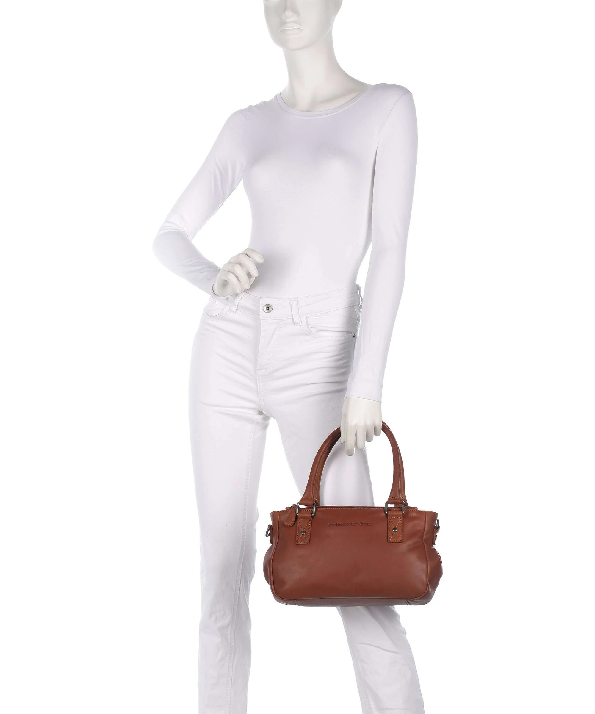 The Chesterfield Brand Wax Pull Up Cow Fenja Torebka cognac - Image 3