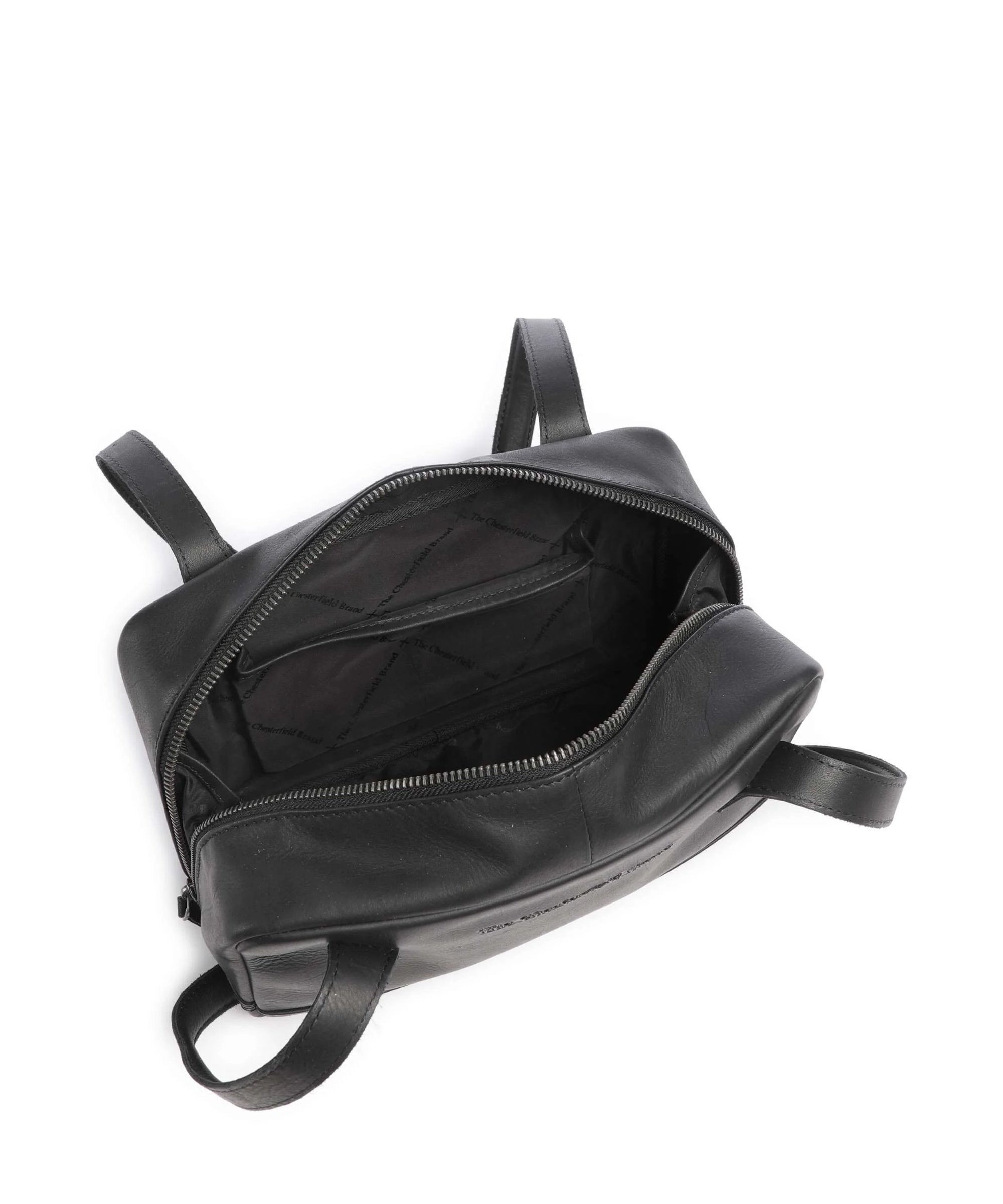 The Chesterfield Brand Wax Pull Up Cow Fenno Torba na ramię black - Image 5