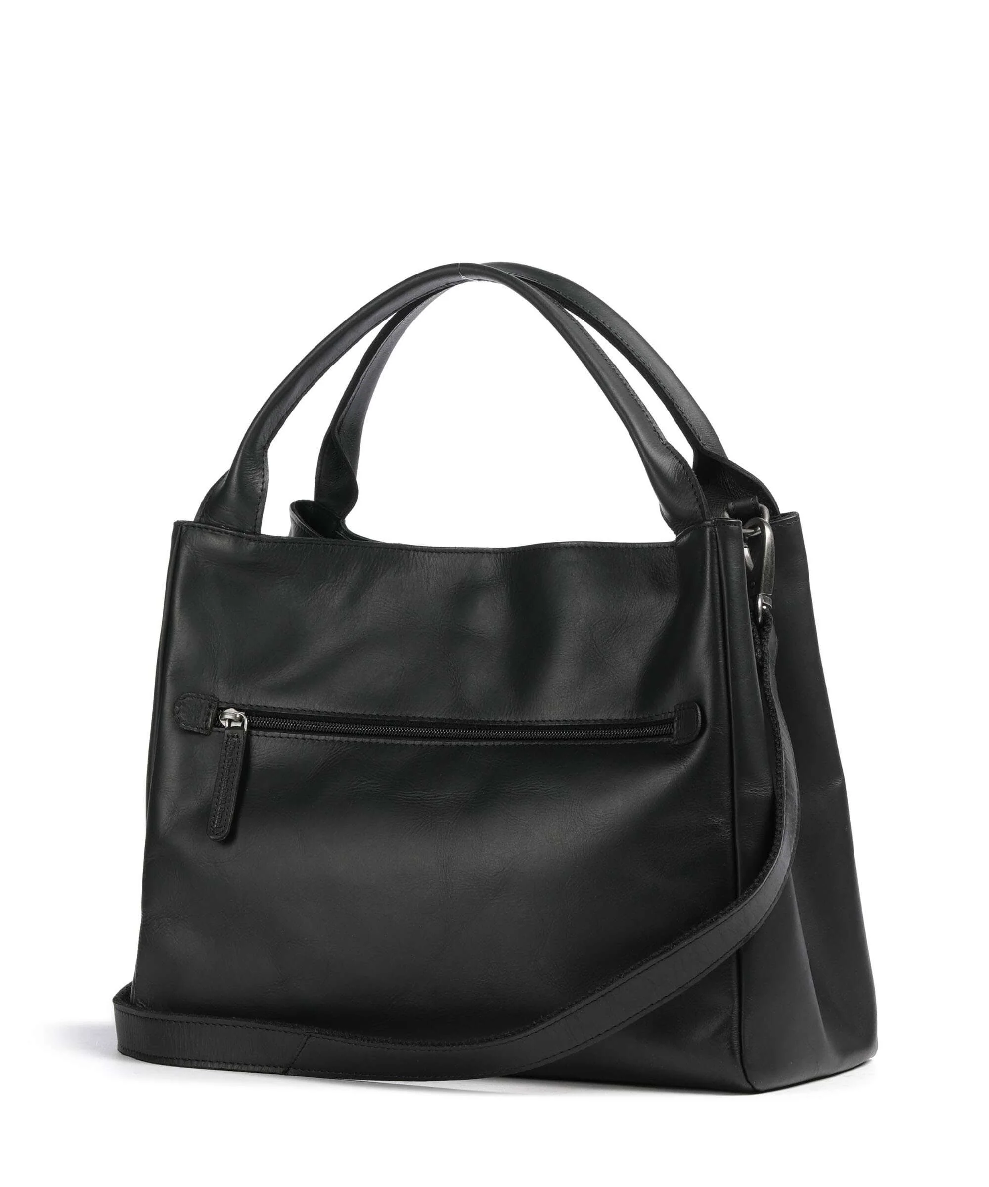 The Chesterfield Brand Wax Pull Up Cow Fioline Torebka black - Image 2