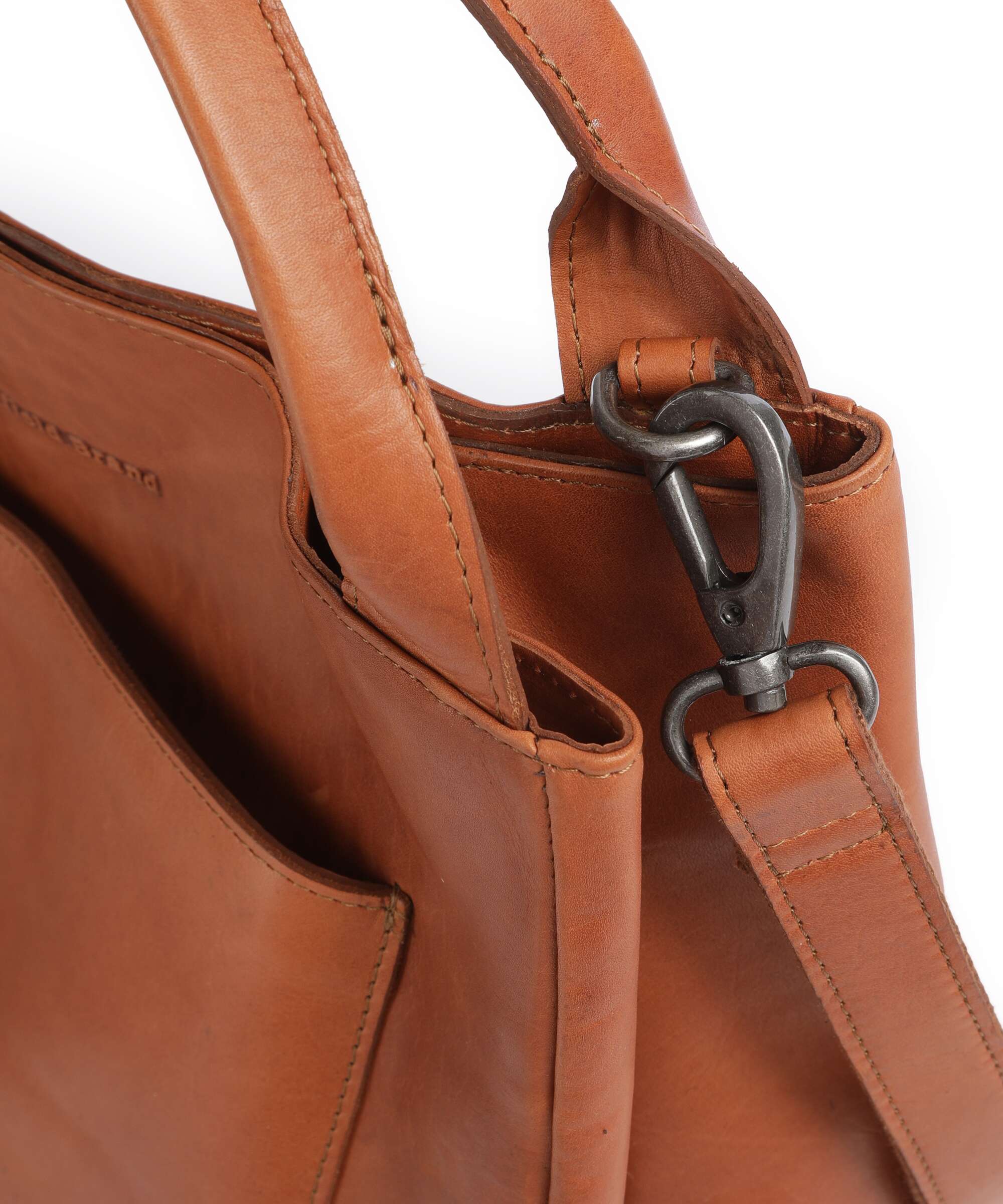 The Chesterfield Brand Wax Pull Up Cow Fioline Torebka cognac - Image 4