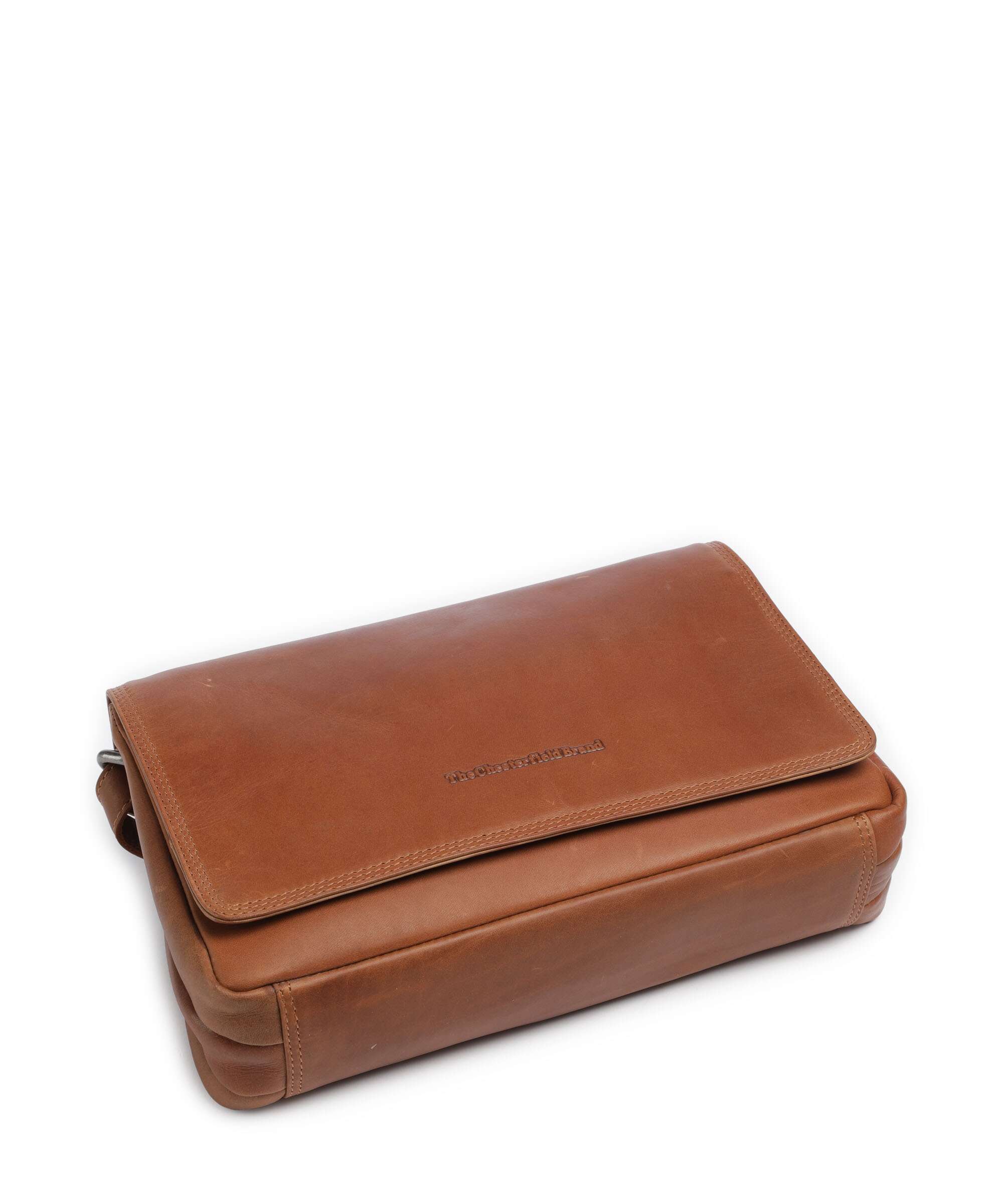 The Chesterfield Brand Wax Pull Up Cow Laverton Torba przez ramię cognac - Image 5