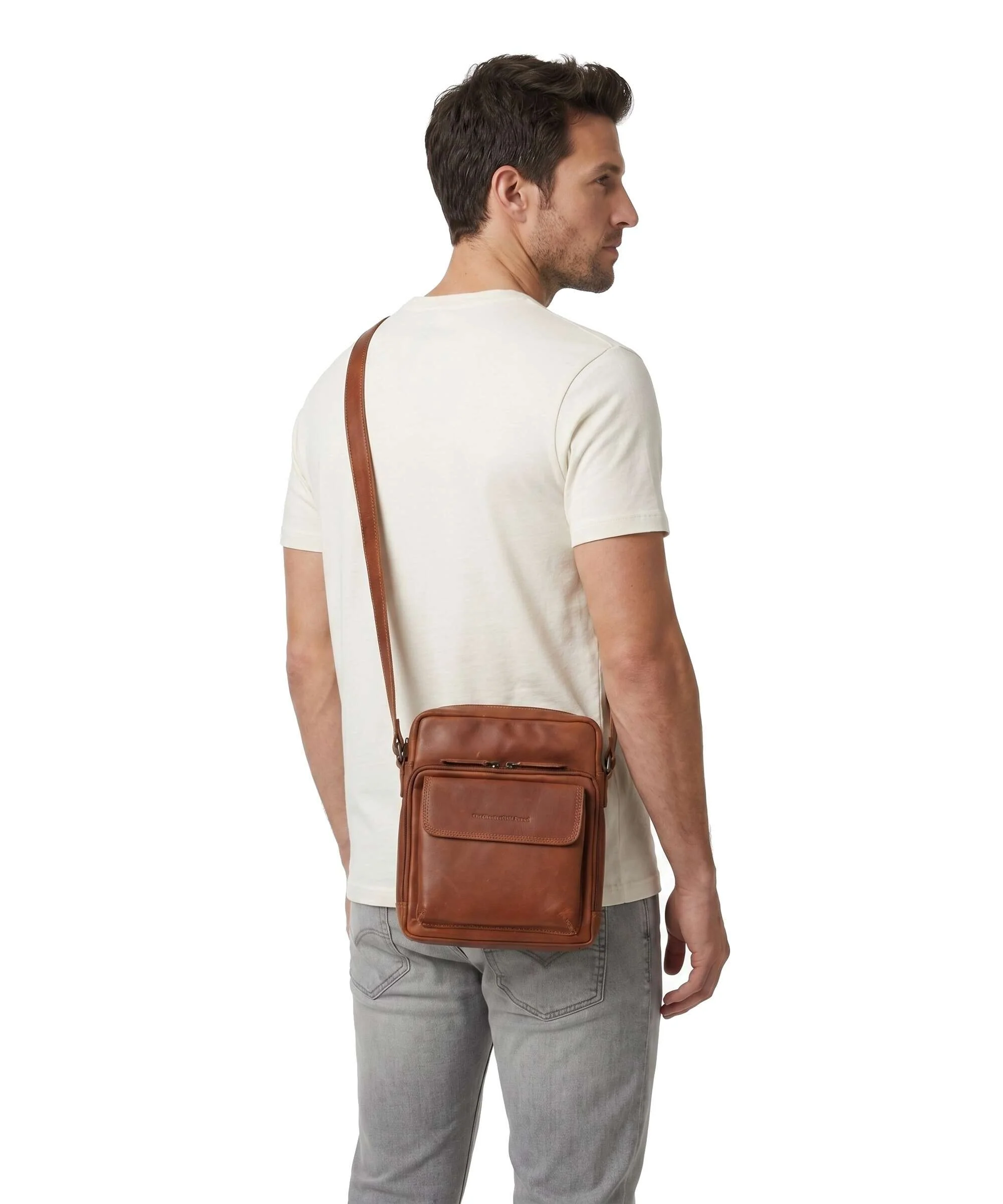 The Chesterfield Brand Wax Pull Up Cow Montira Torba przez ramię cognac - Image 3