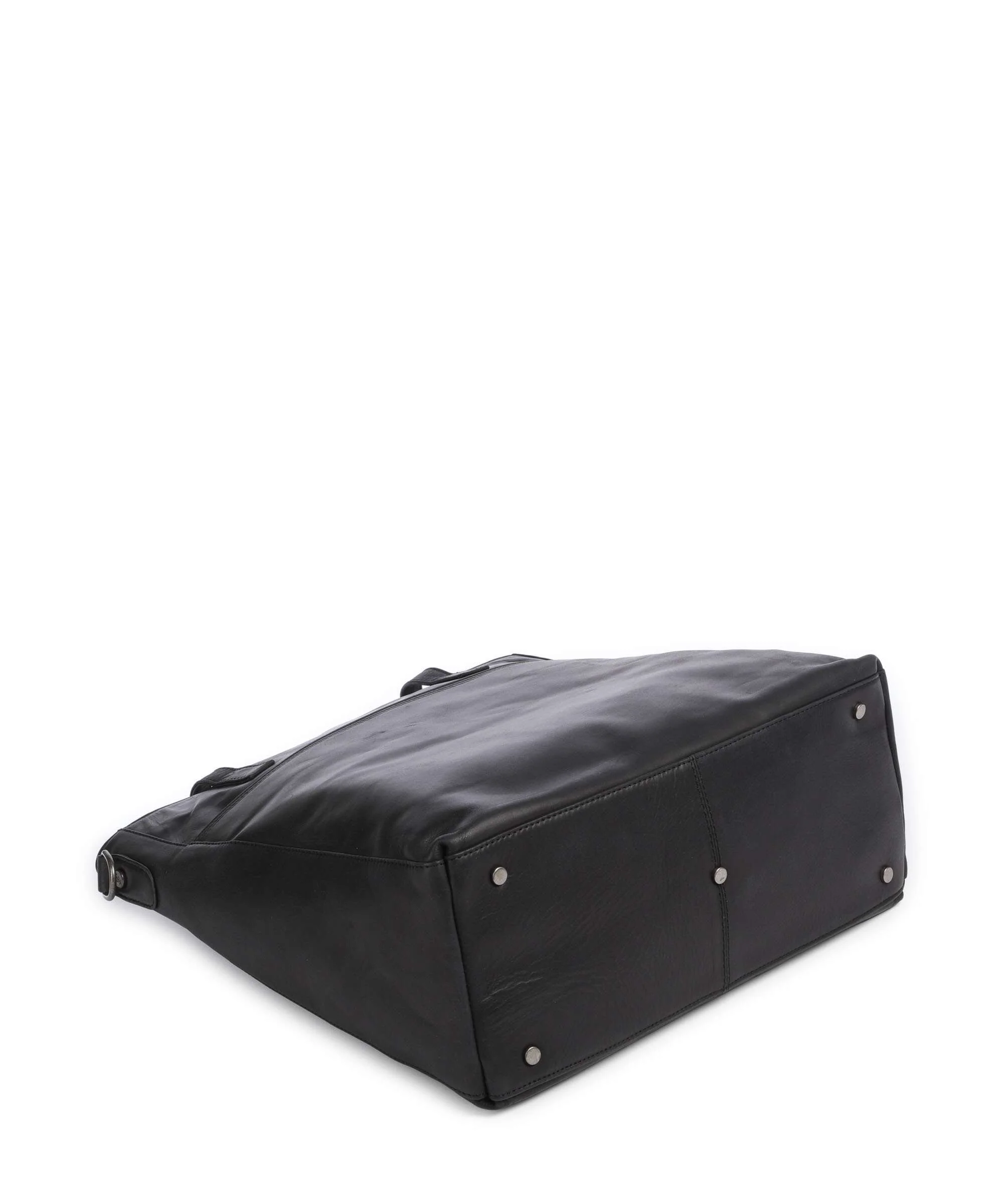 The Chesterfield Brand Wax Pull Up Cow Mosel Torba na zakupy black - Image 4