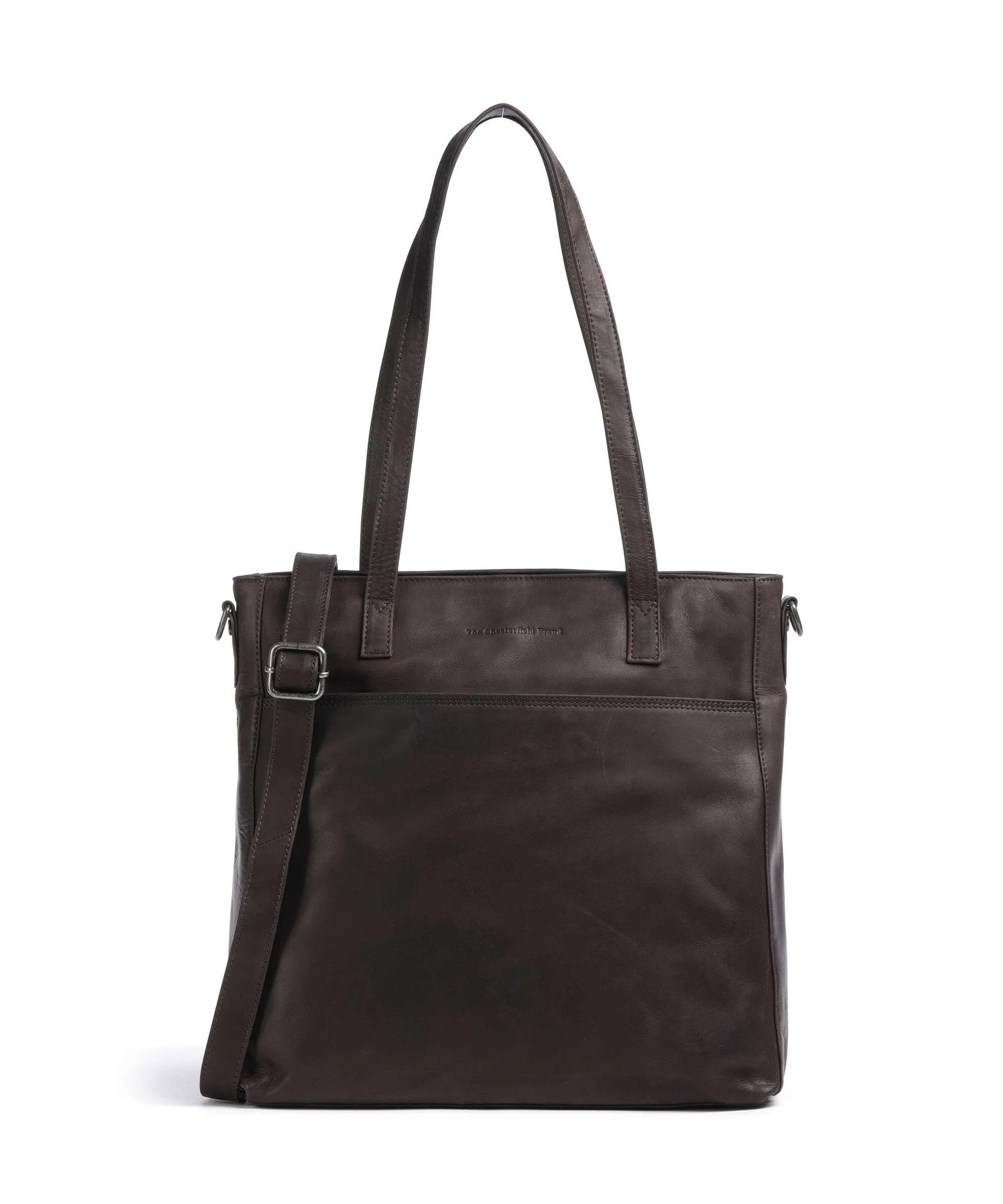 The Chesterfield Brand Wax Pull Up Cow Mosel Torba na zakupy brown