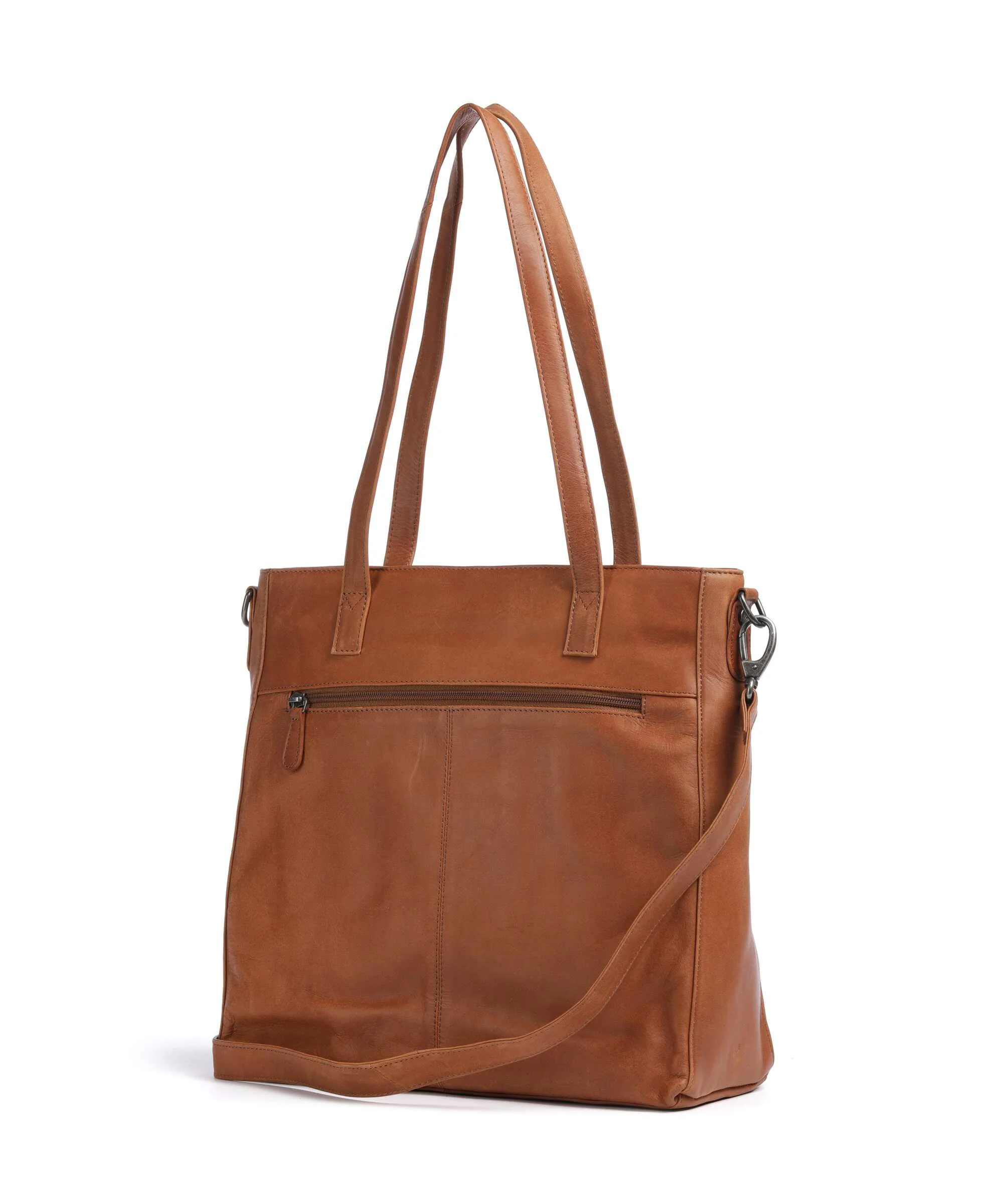 The Chesterfield Brand Wax Pull Up Cow Mosel Torba na zakupy cognac - Image 2