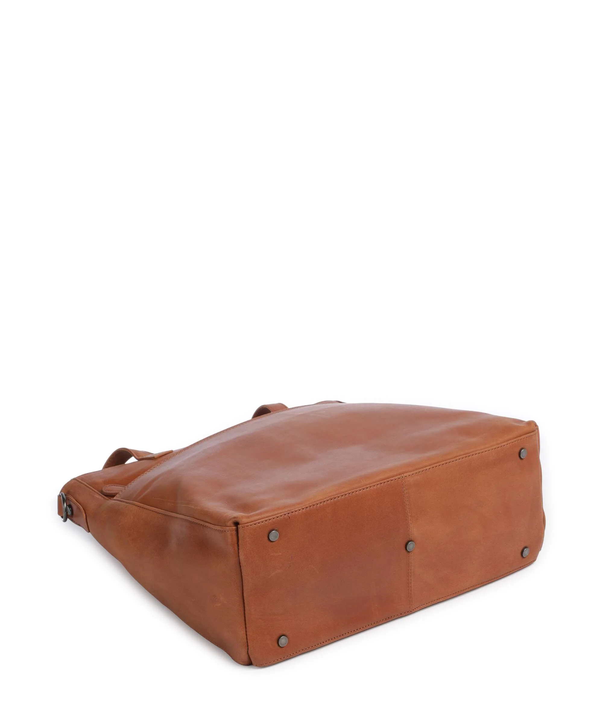 The Chesterfield Brand Wax Pull Up Cow Mosel Torba na zakupy cognac - Image 4