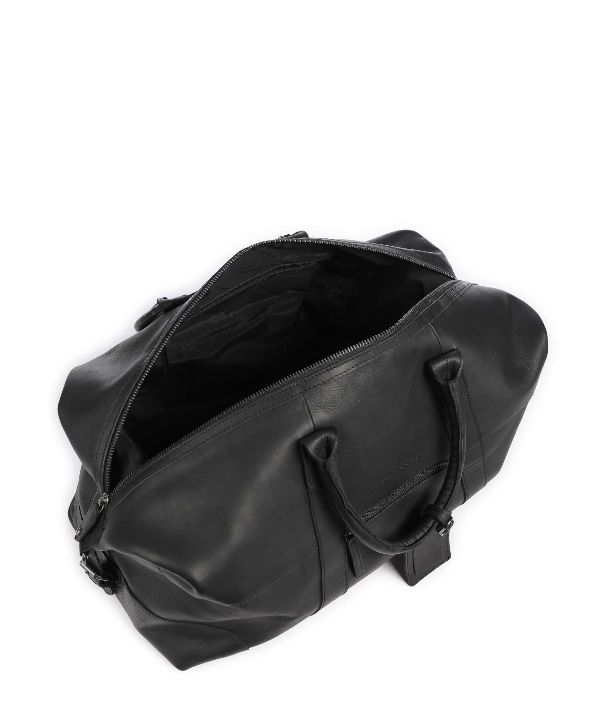The Chesterfield Brand Wax Pull Up Cow Portsmouth 2 Torba weekendowa black - Image 5
