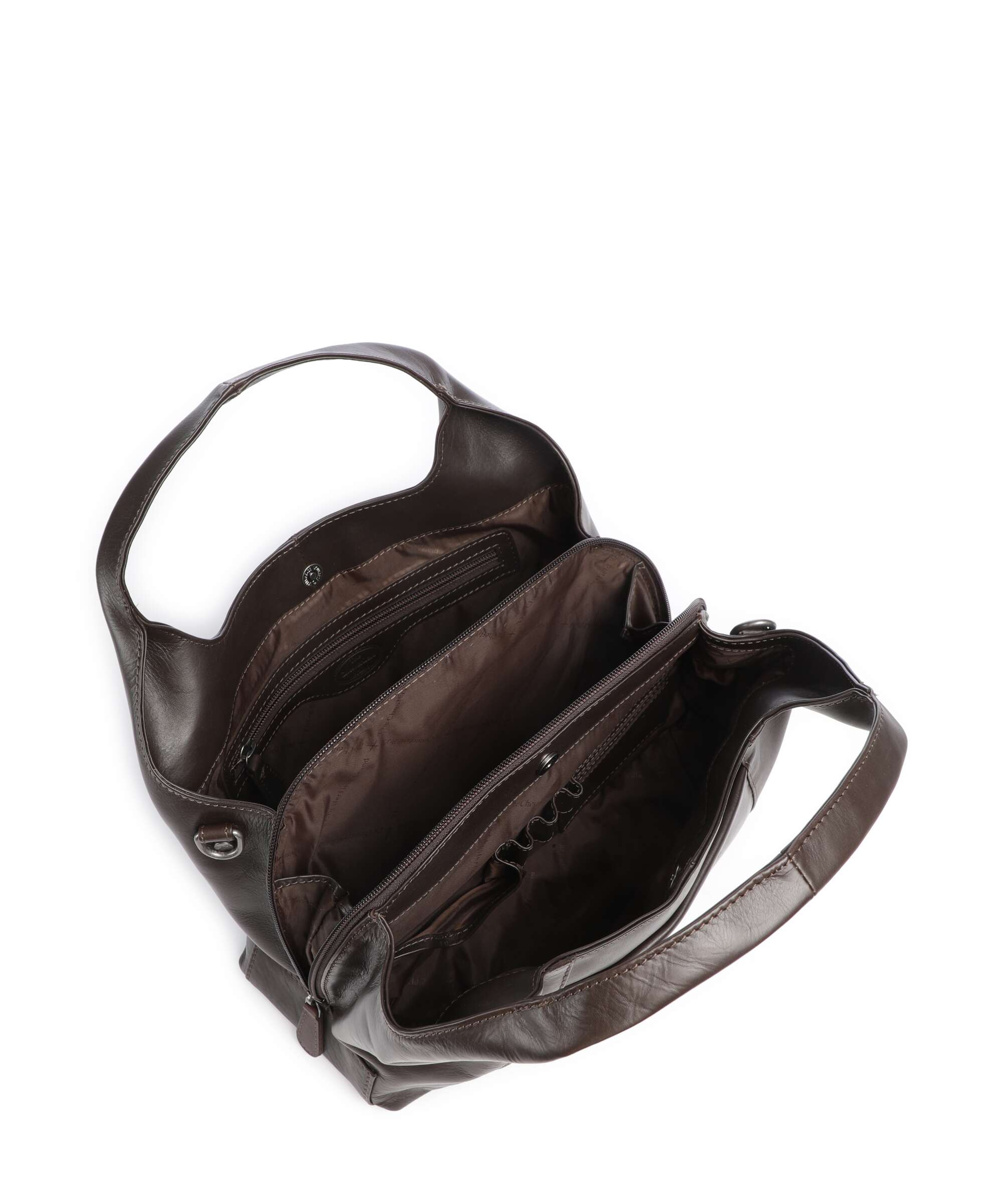 The Chesterfield Brand Wax Pull Up Cow Salina Torebka brown - Image 6