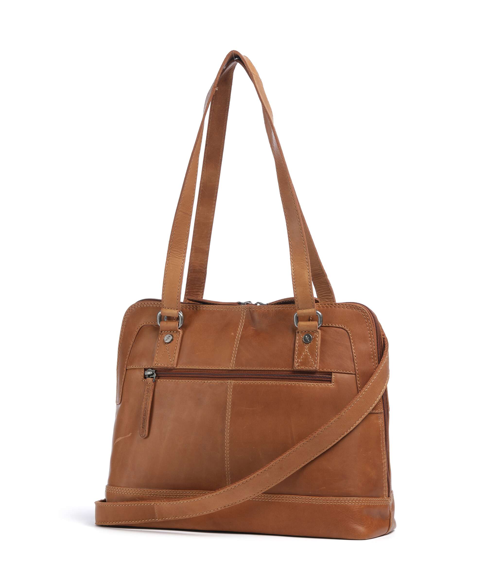 The Chesterfield Brand Wax Pull Up Cow Seron Torba na ramię cognac - Image 2