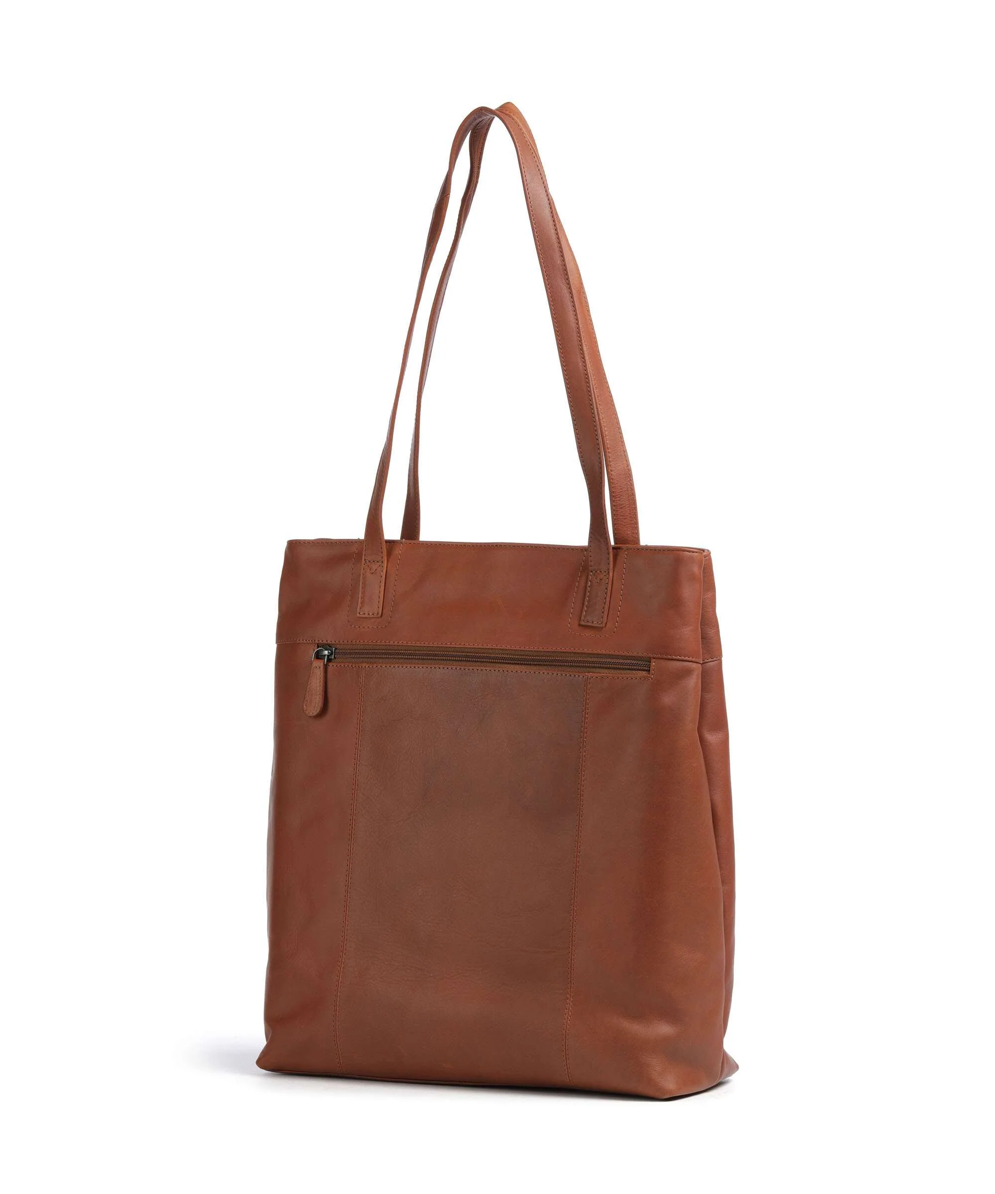 The Chesterfield Brand Wax Pull Up Cow Solvia Torba na zakupy cognac - Image 2