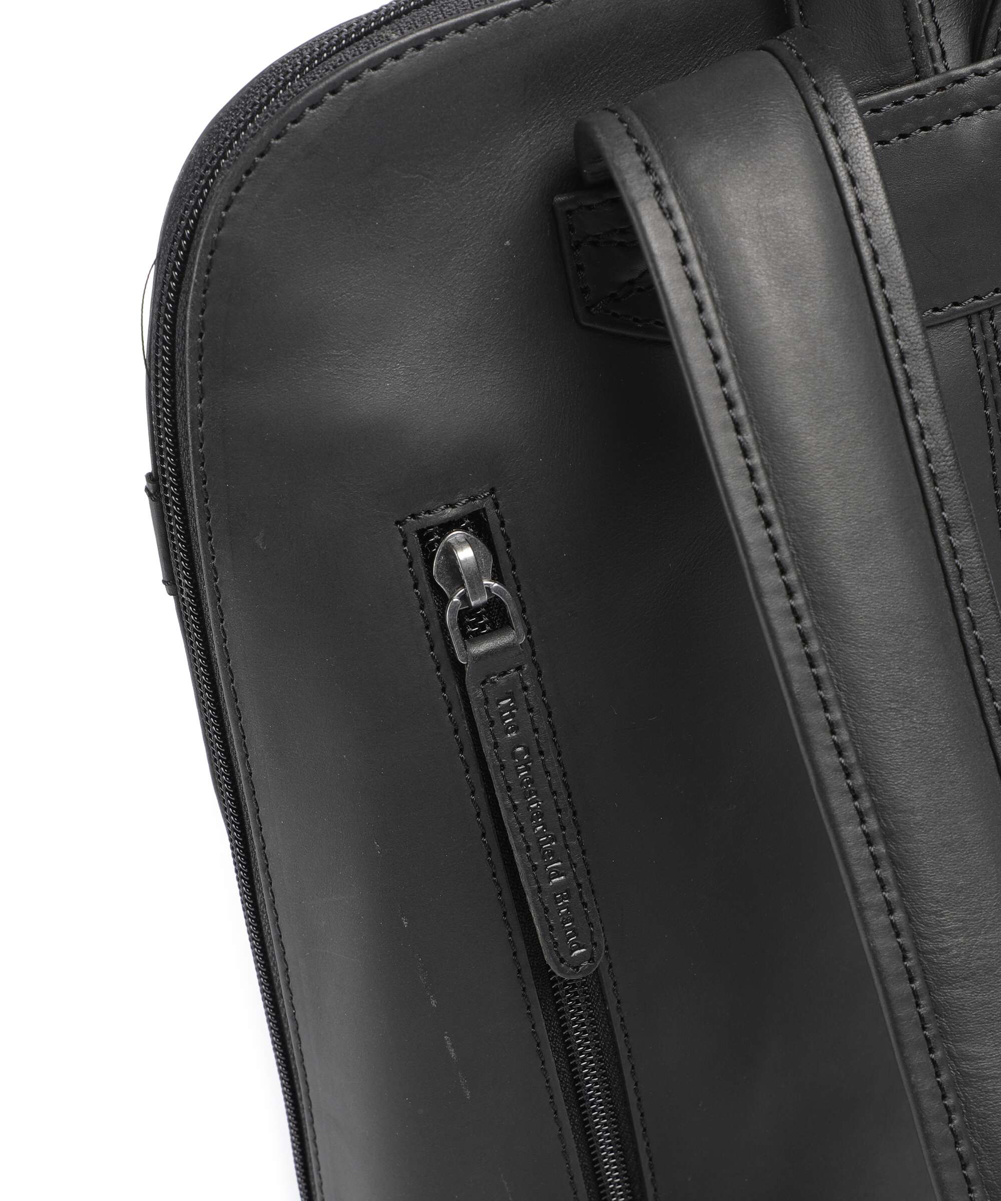 The Chesterfield Brand Wax Pull Up Cow Tigris Plecak black - Image 4