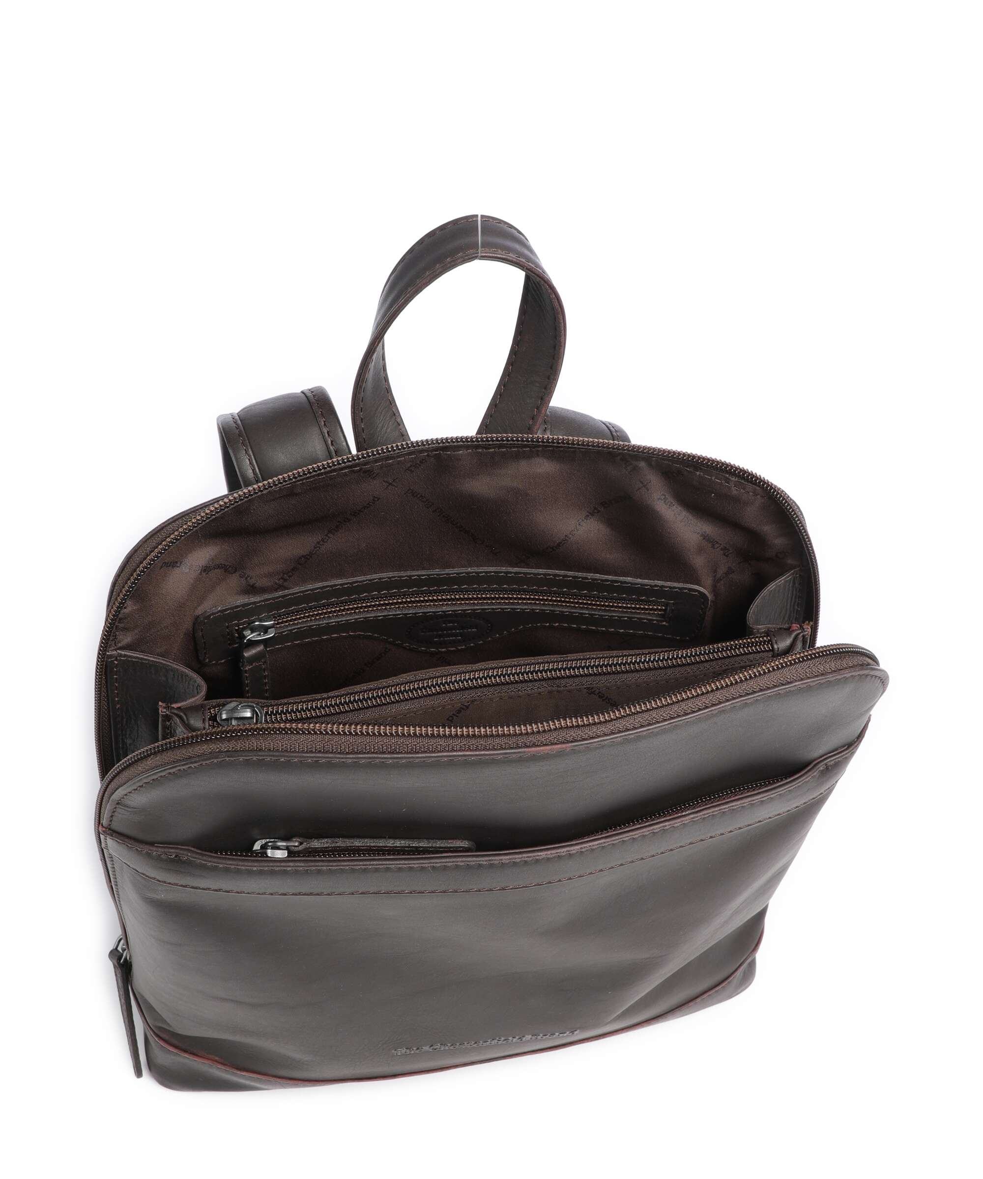 The Chesterfield Brand Wax Pull Up Cow Tigris Plecak brown - Image 5