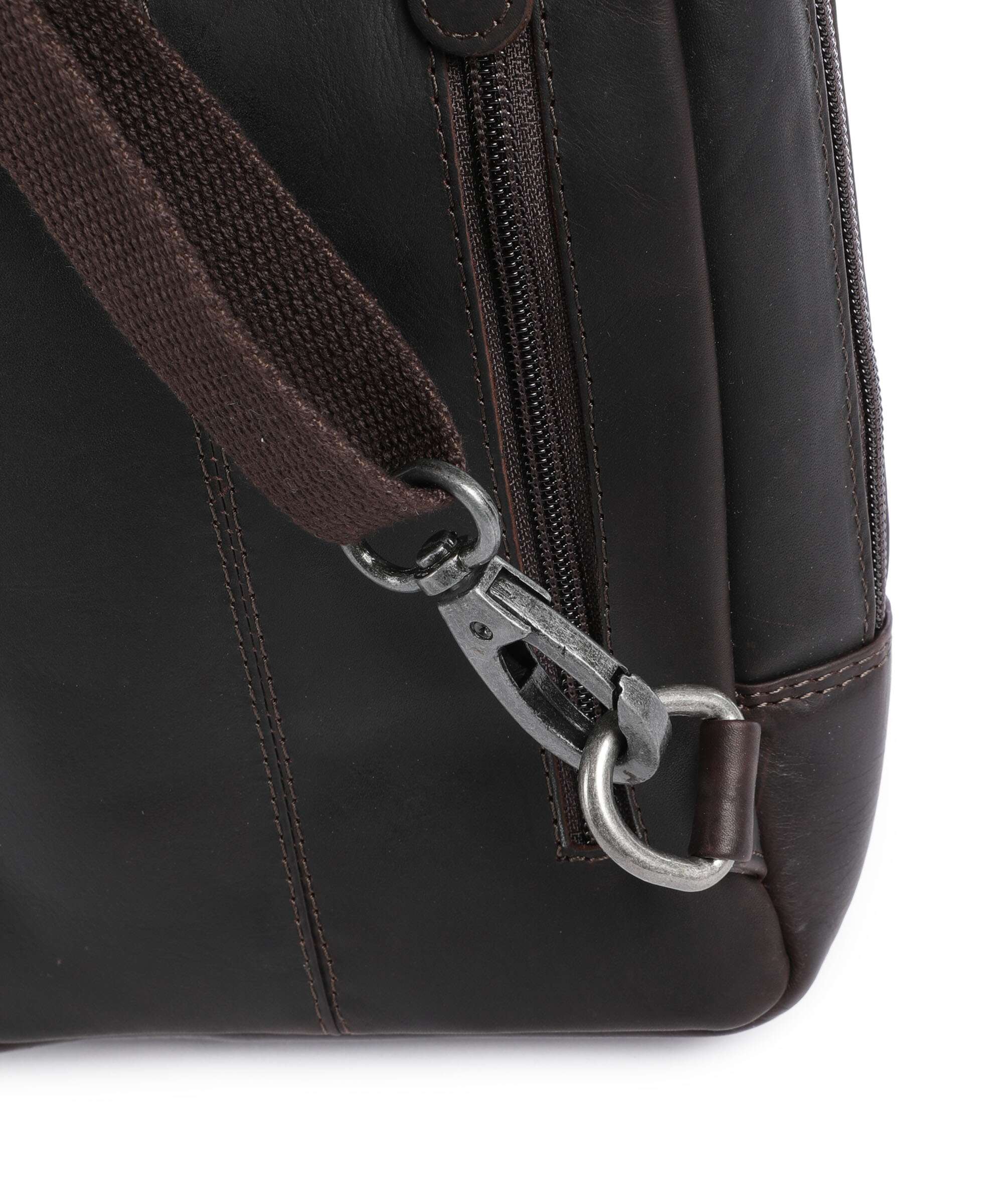 The Chesterfield Brand Wax Pull Up Cow Turelle Plecak na jedno ramię brown - Image 4
