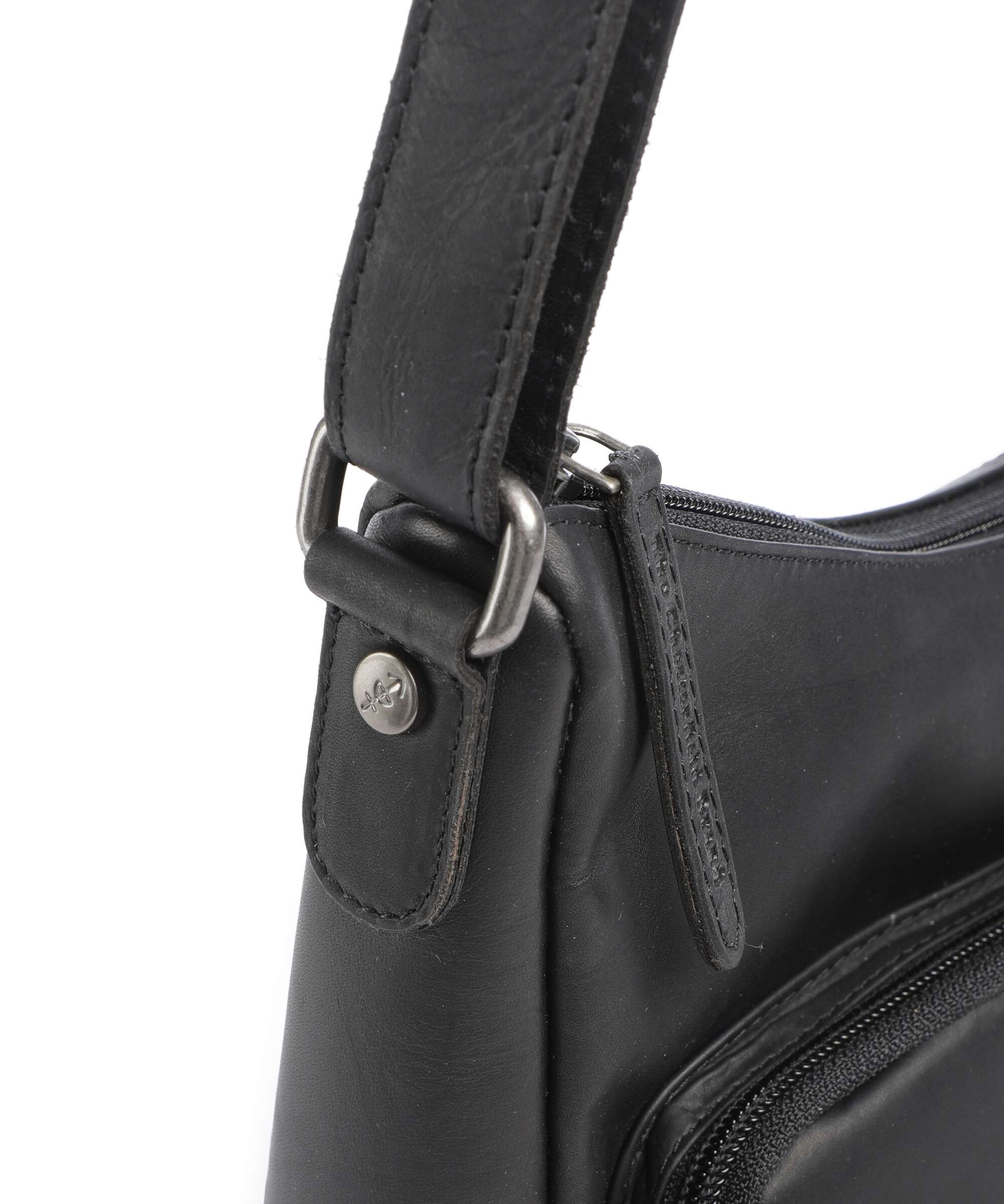 The Chesterfield Brand Wax Pull Up Cow Valenora Torba na ramię black - Image 4