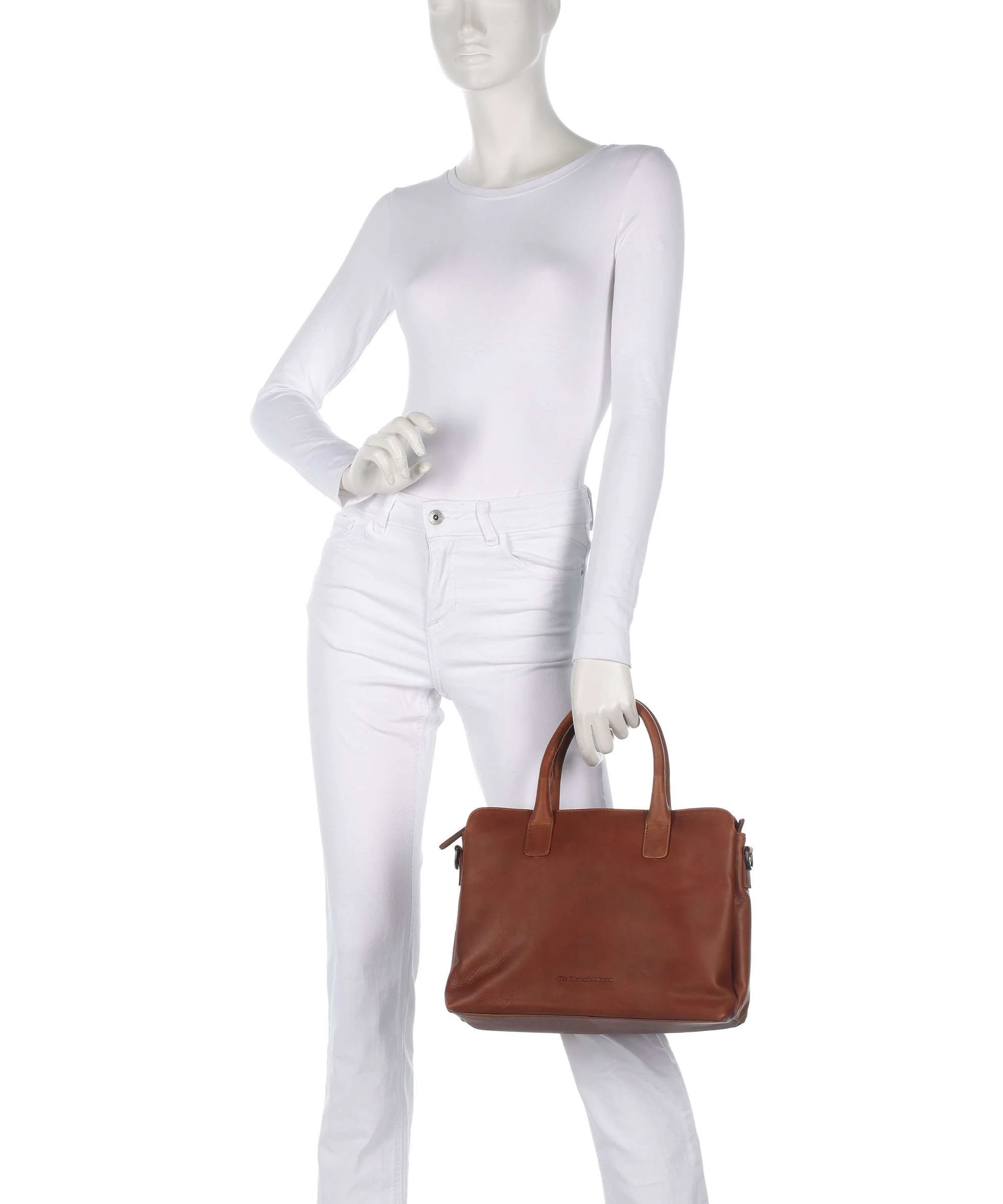 The Chesterfield Brand Wax Pull Up Cow Valmonte Torebka cognac - Image 3