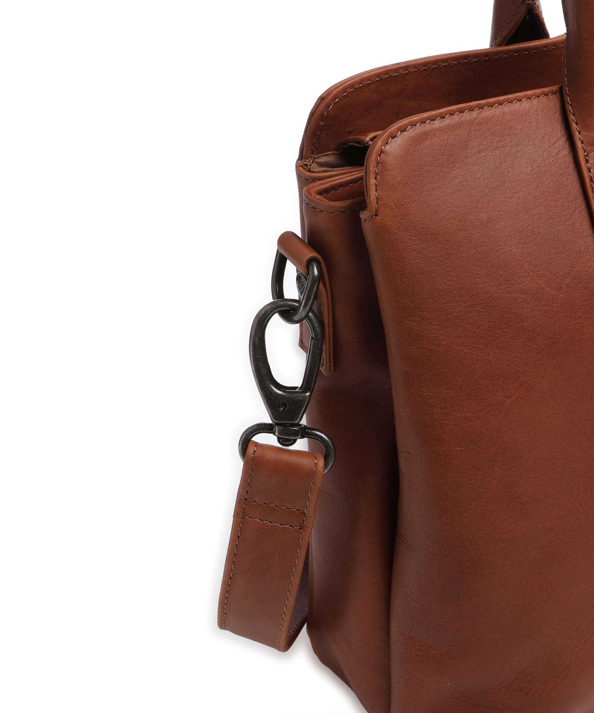 The Chesterfield Brand Wax Pull Up Cow Valmonte Torebka cognac - Image 4