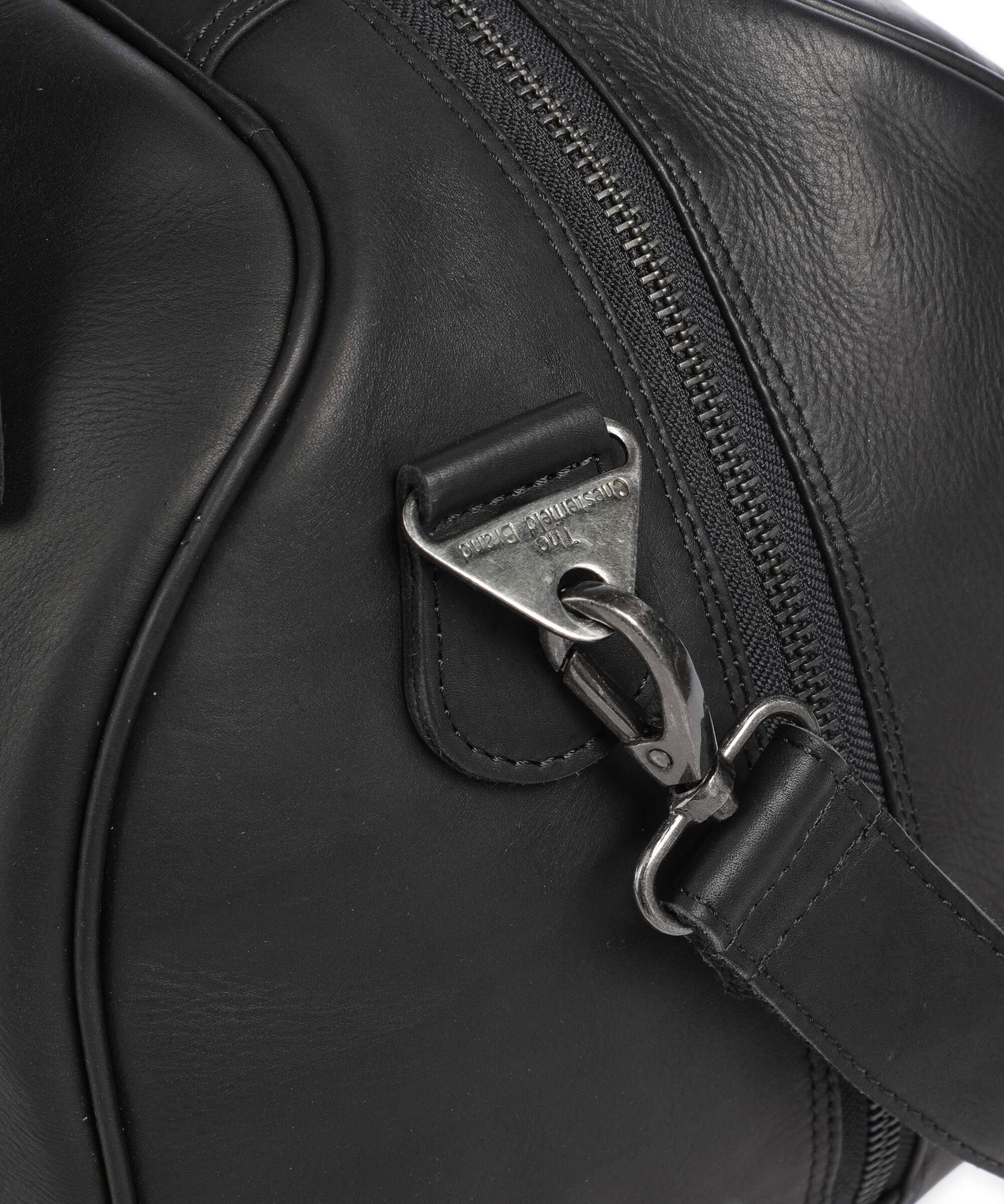 The Chesterfield Brand Wax Pull Up Cow Volenza Torba weekendowa black - Image 3