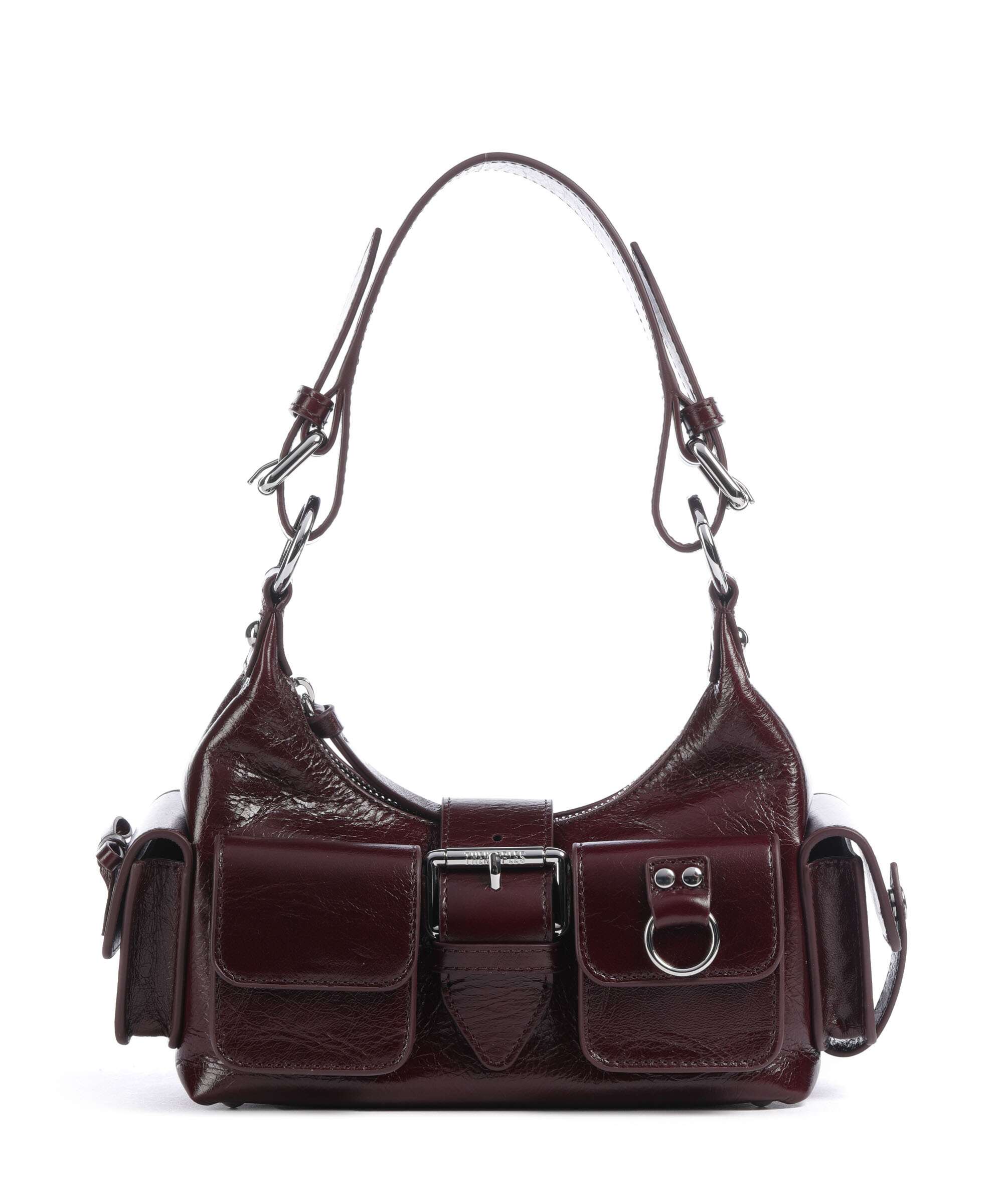 The Kooples Amelia Small Torba na ramię bordeaux