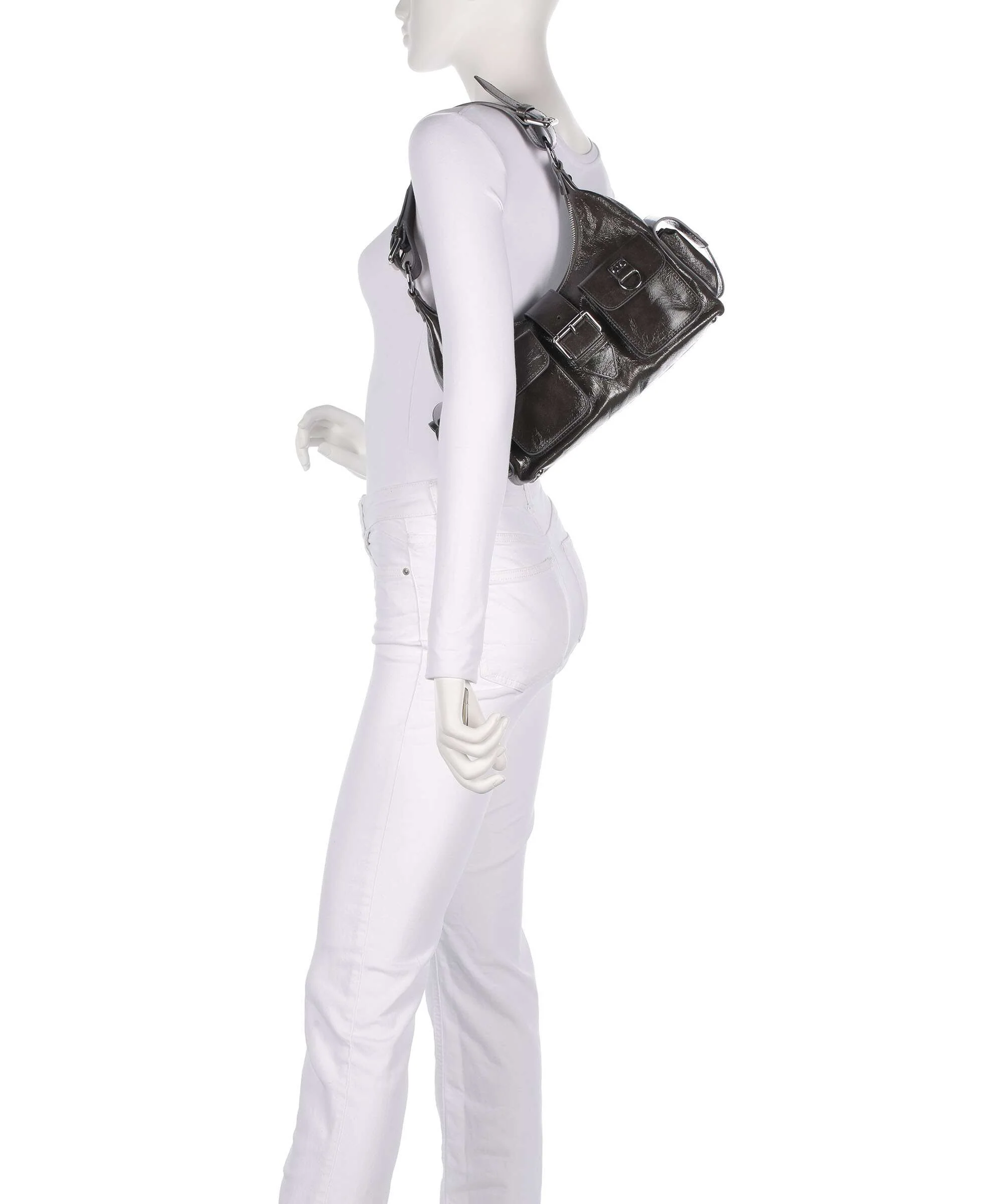 The Kooples Amelia Torba na ramię grey - Image 3