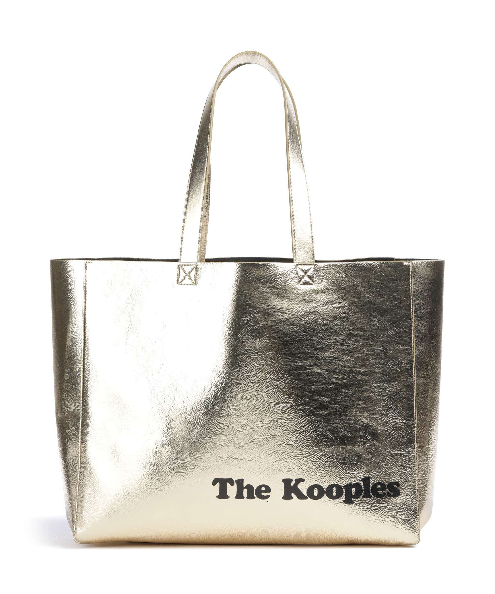 The Kooples Torba na zakupy gold