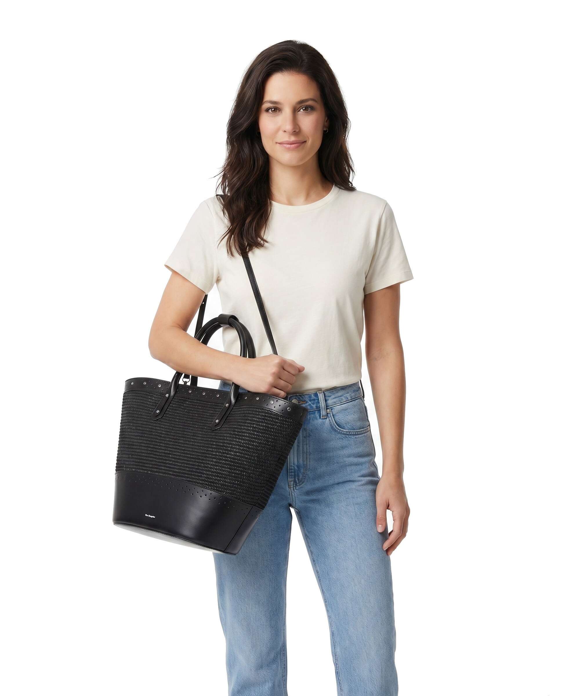The Kooples Torba na zakupy black - Image 3