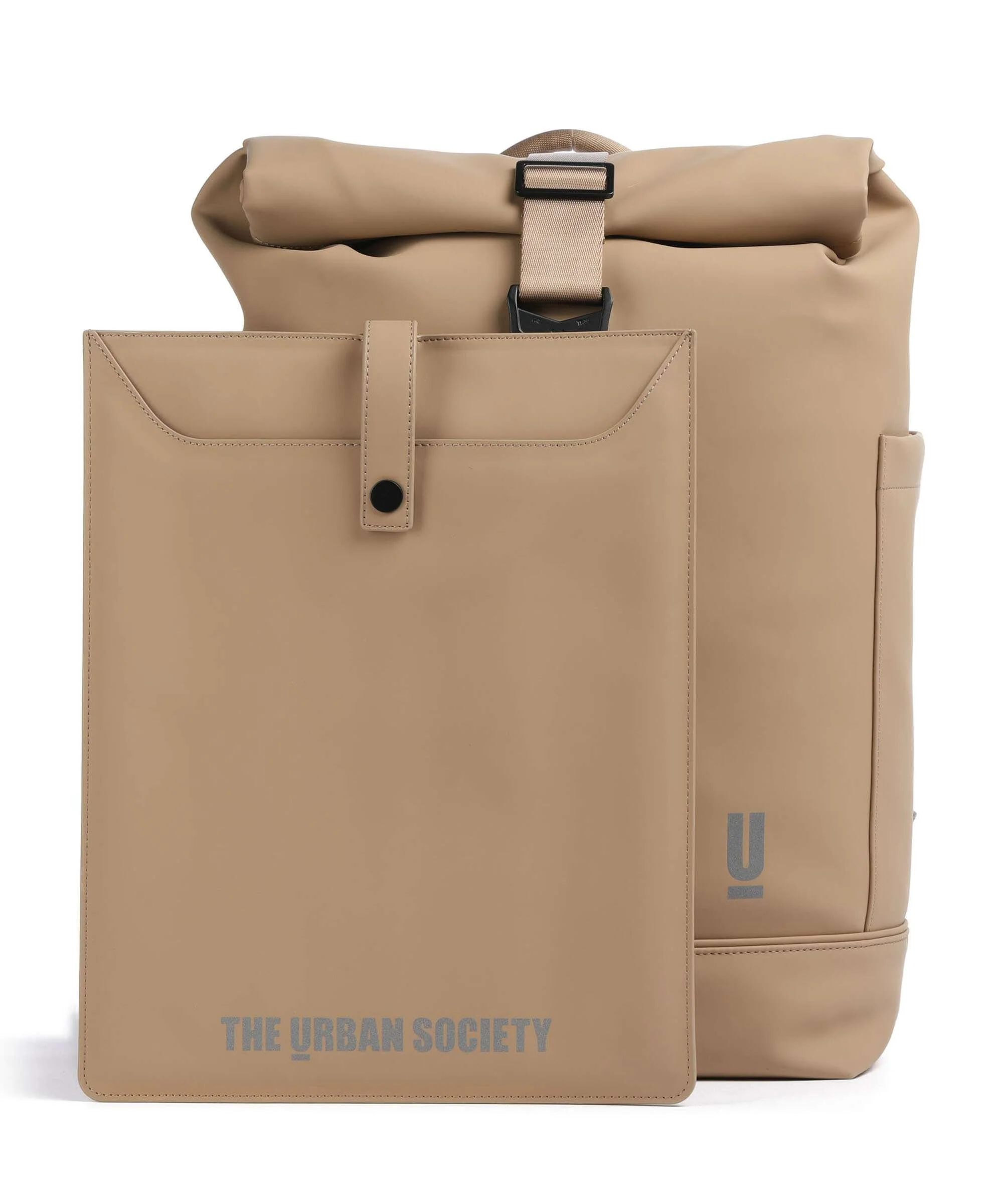 The Urban Society Plecak z rolowanym zamknięciem desert - Image 2