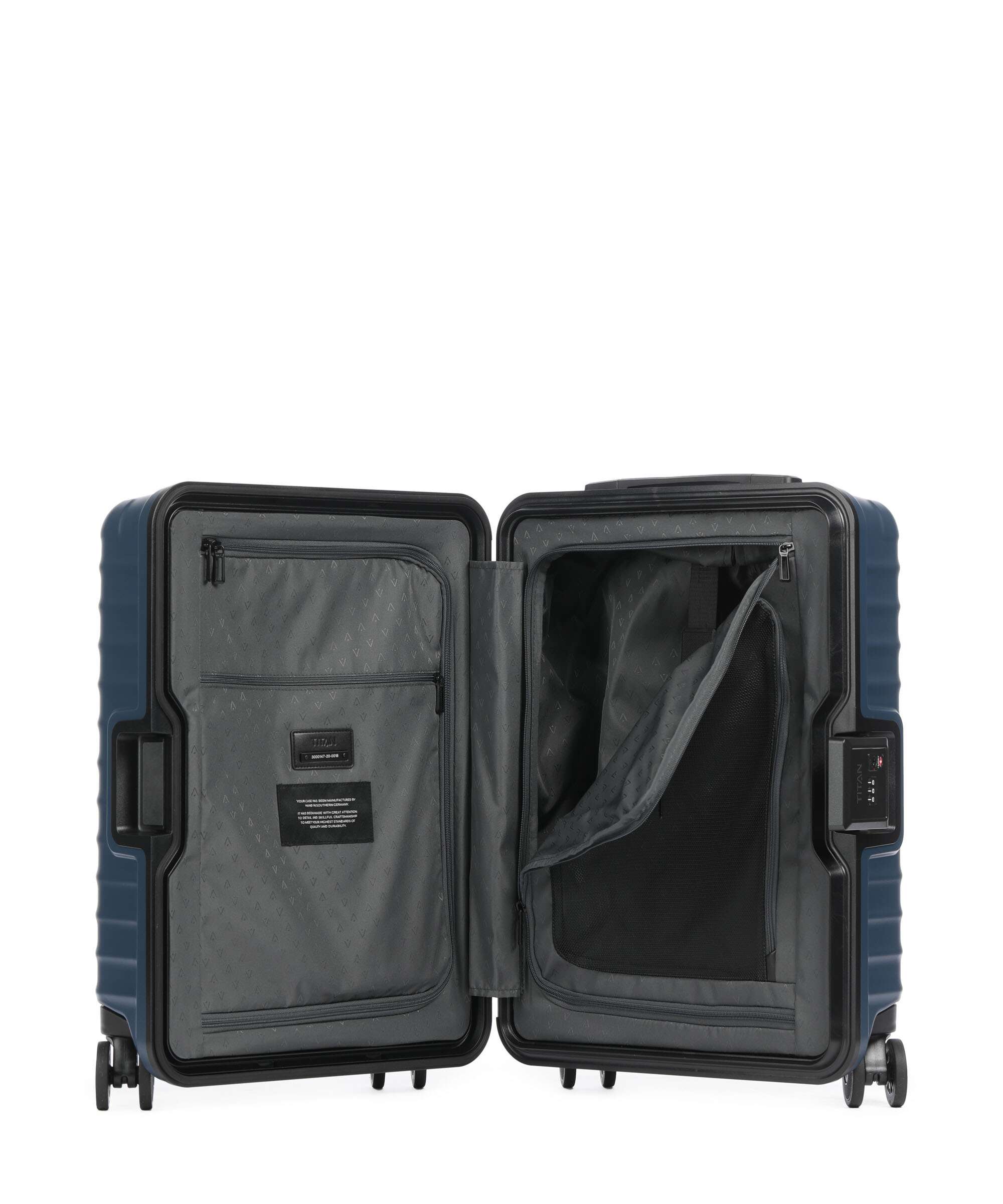 Titan Overseas Walizka na 4 kołach midnight blue - Image 5