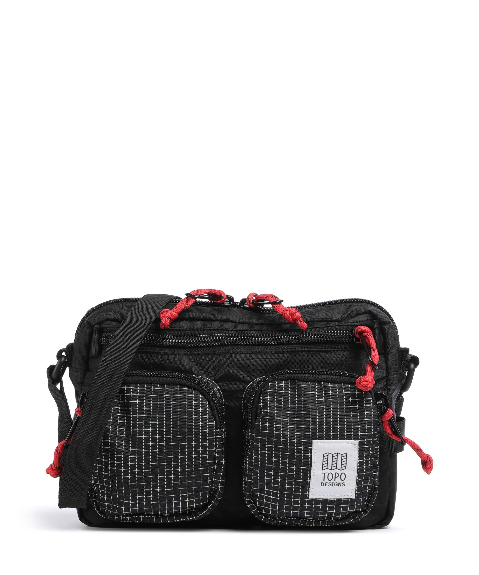 Topo Designs Block Torba przez ramię black/grid